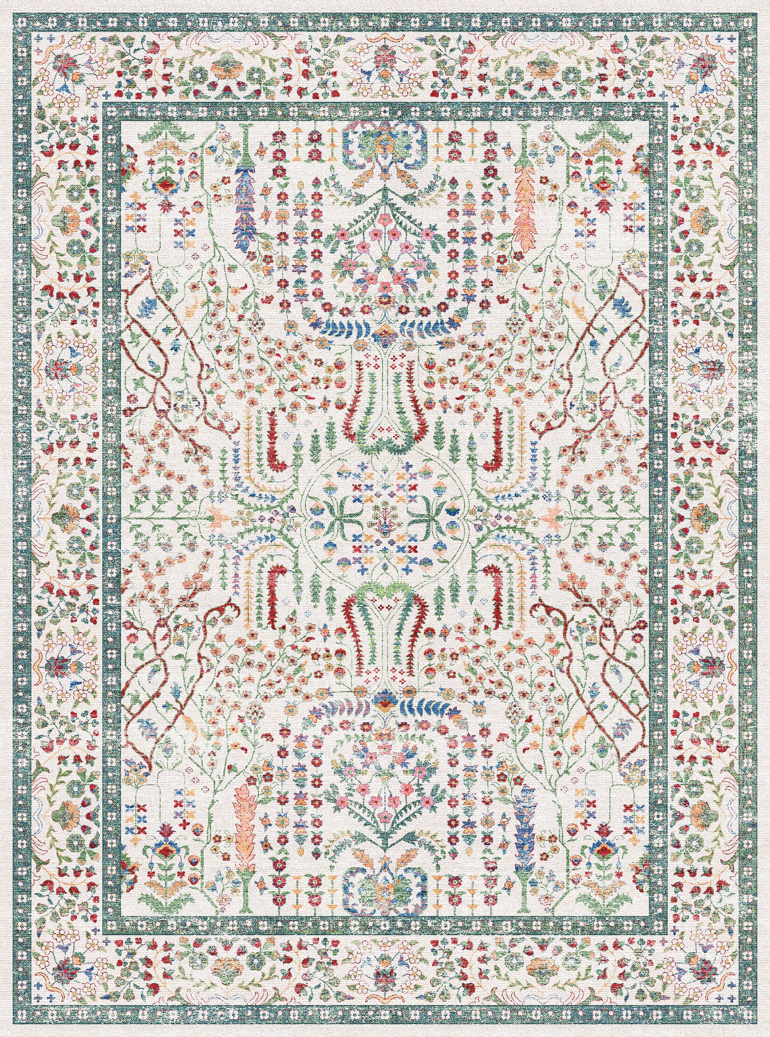 Henrietta Реколта флорален килим