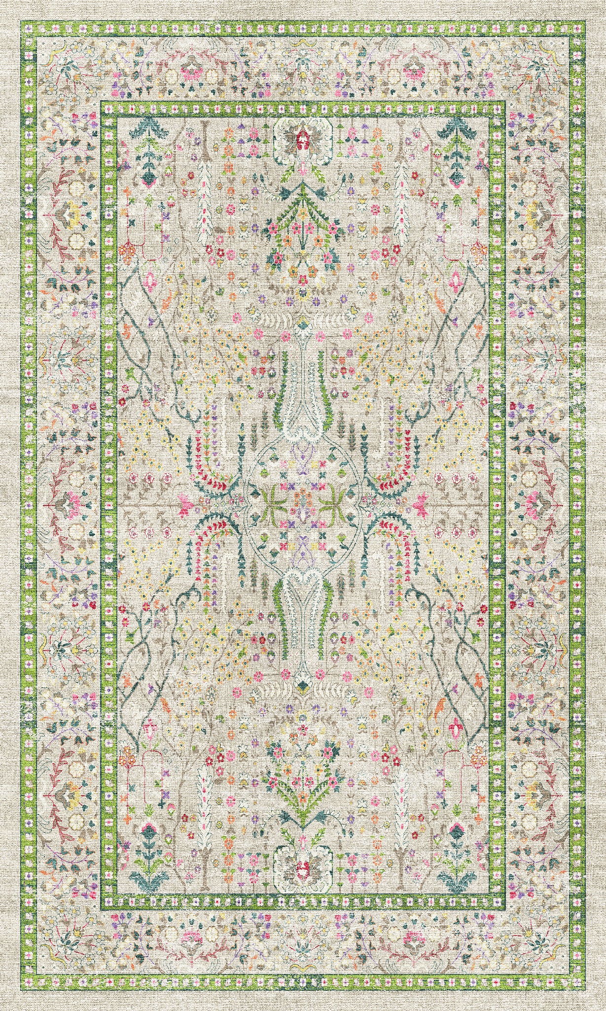 Henrietta Реколта флорален килим