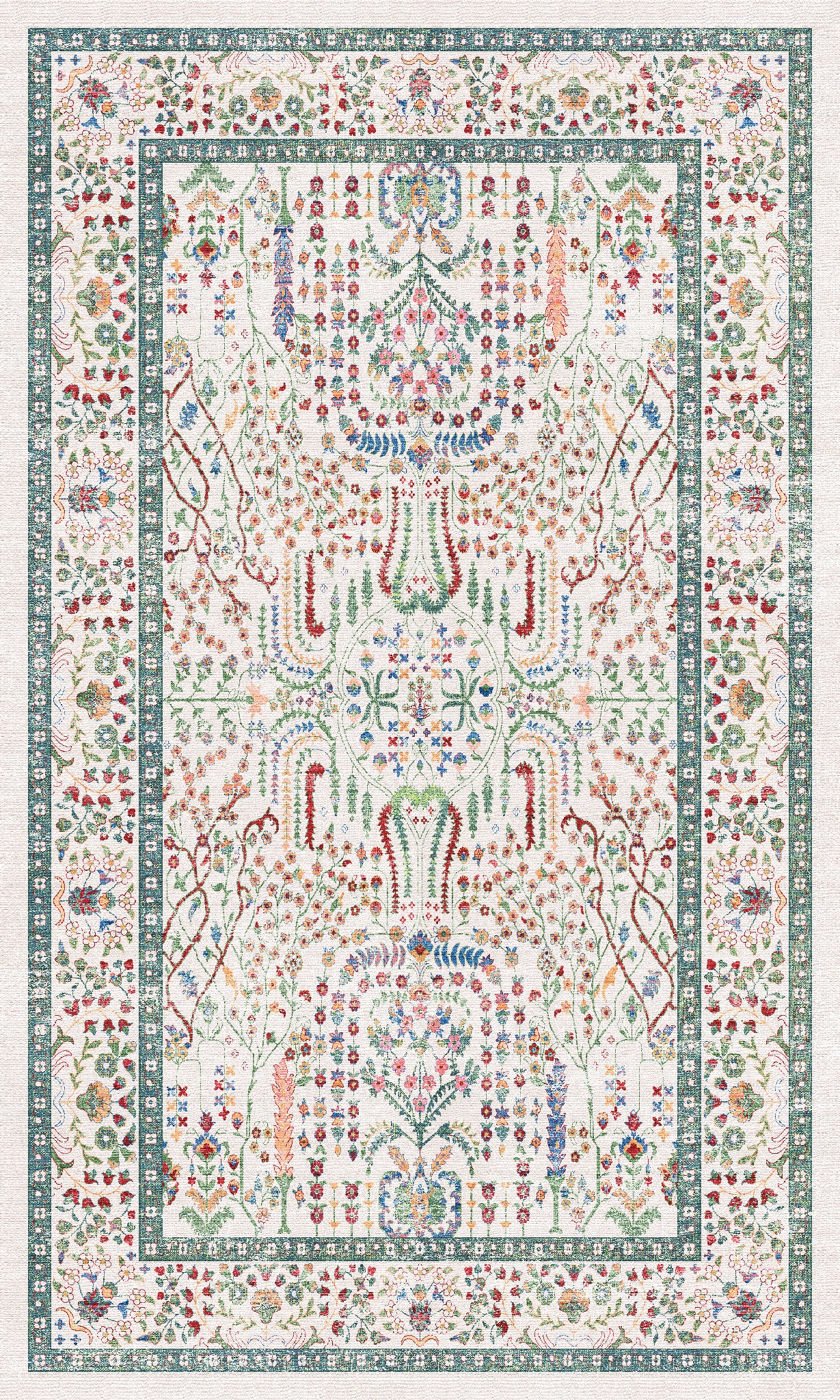 Henrietta Реколта флорален килим