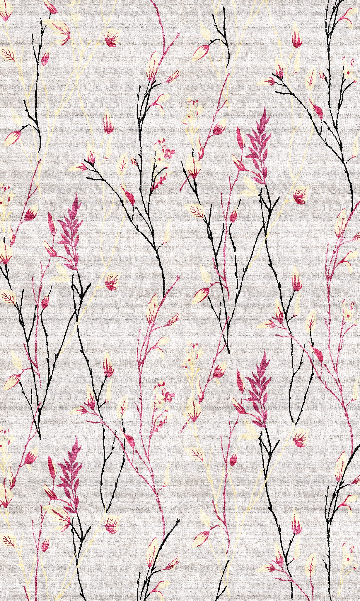 Aspyn Delikat bladig matta