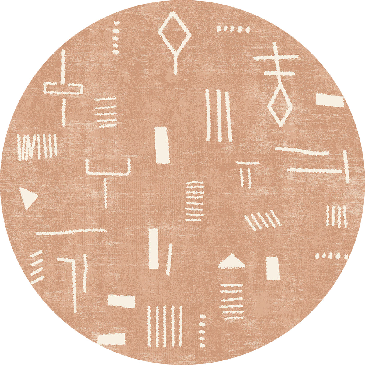 Veya Abstrakt Geometrisk Designmatta
