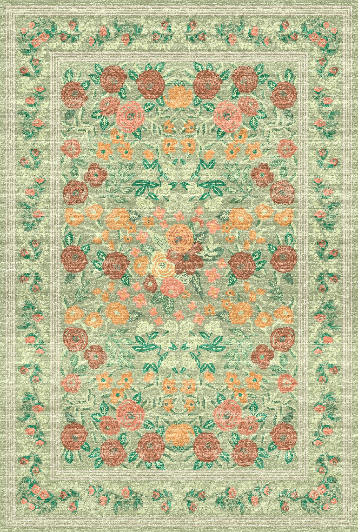 Noemie Реколта флорален килим