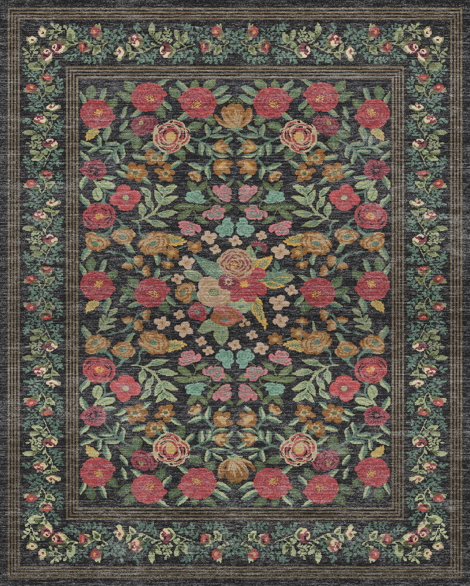 Noemie Реколта флорален килим