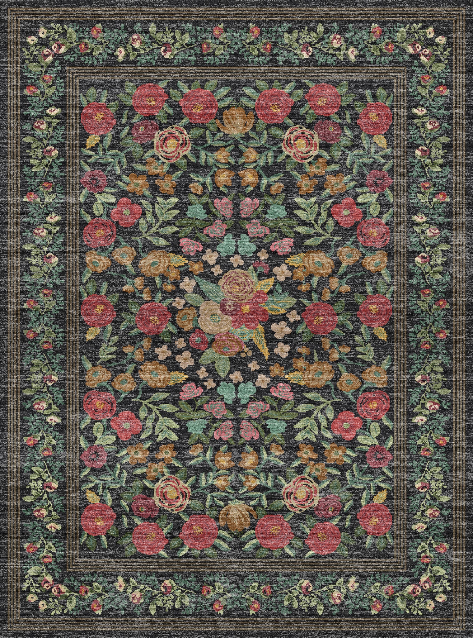 Noemie Реколта флорален килим