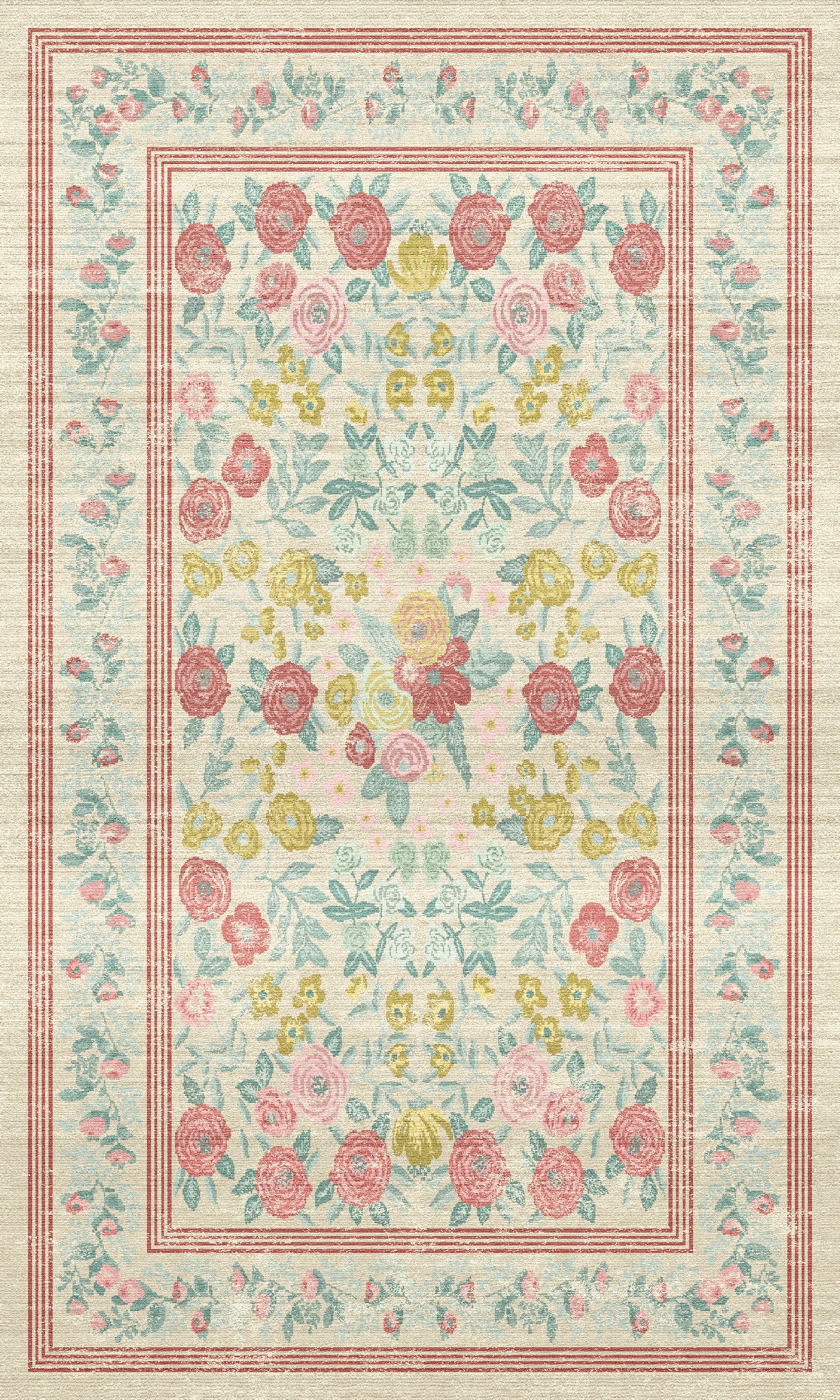 Noemie Реколта флорален килим