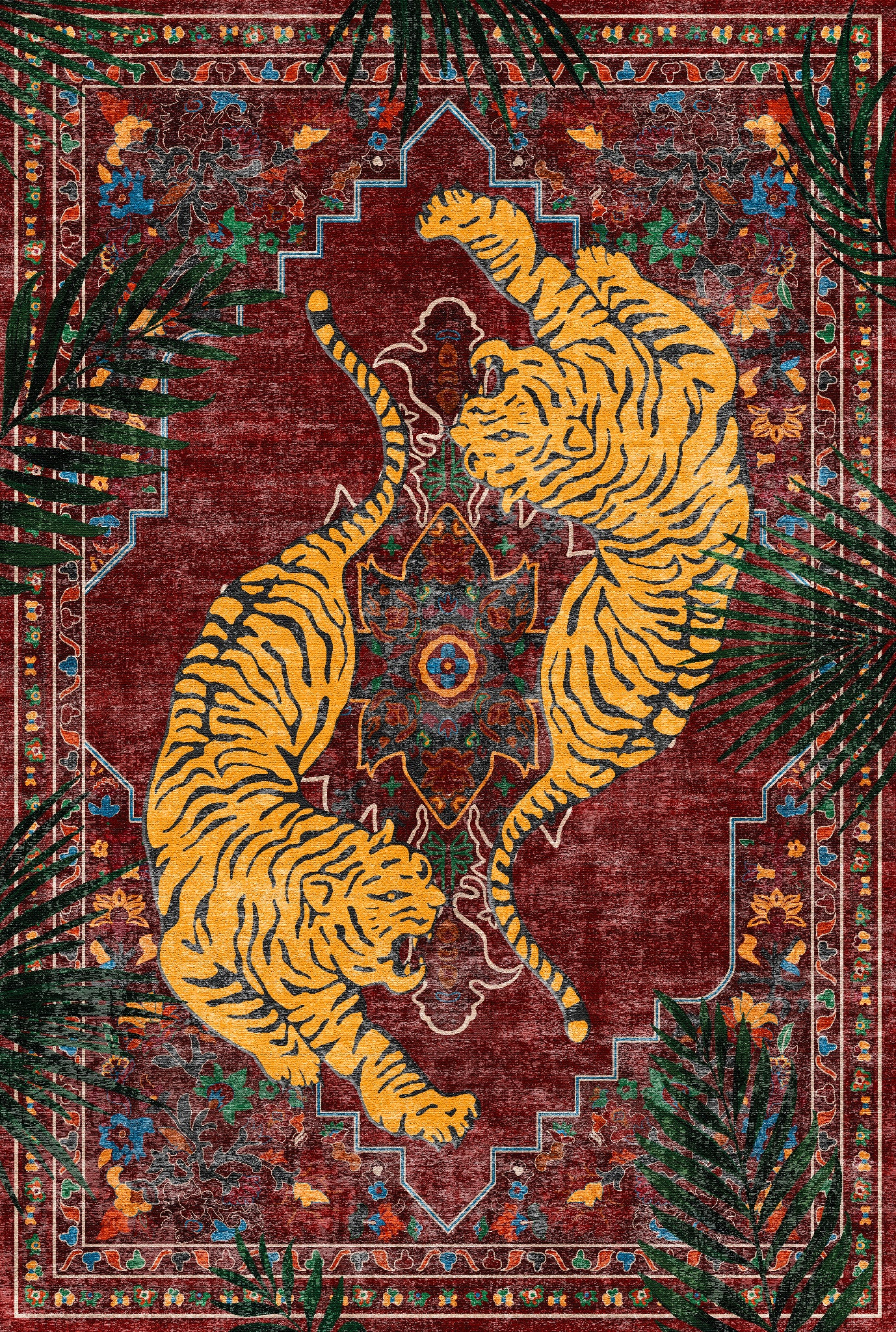 Kai Tropical Tiger Rug