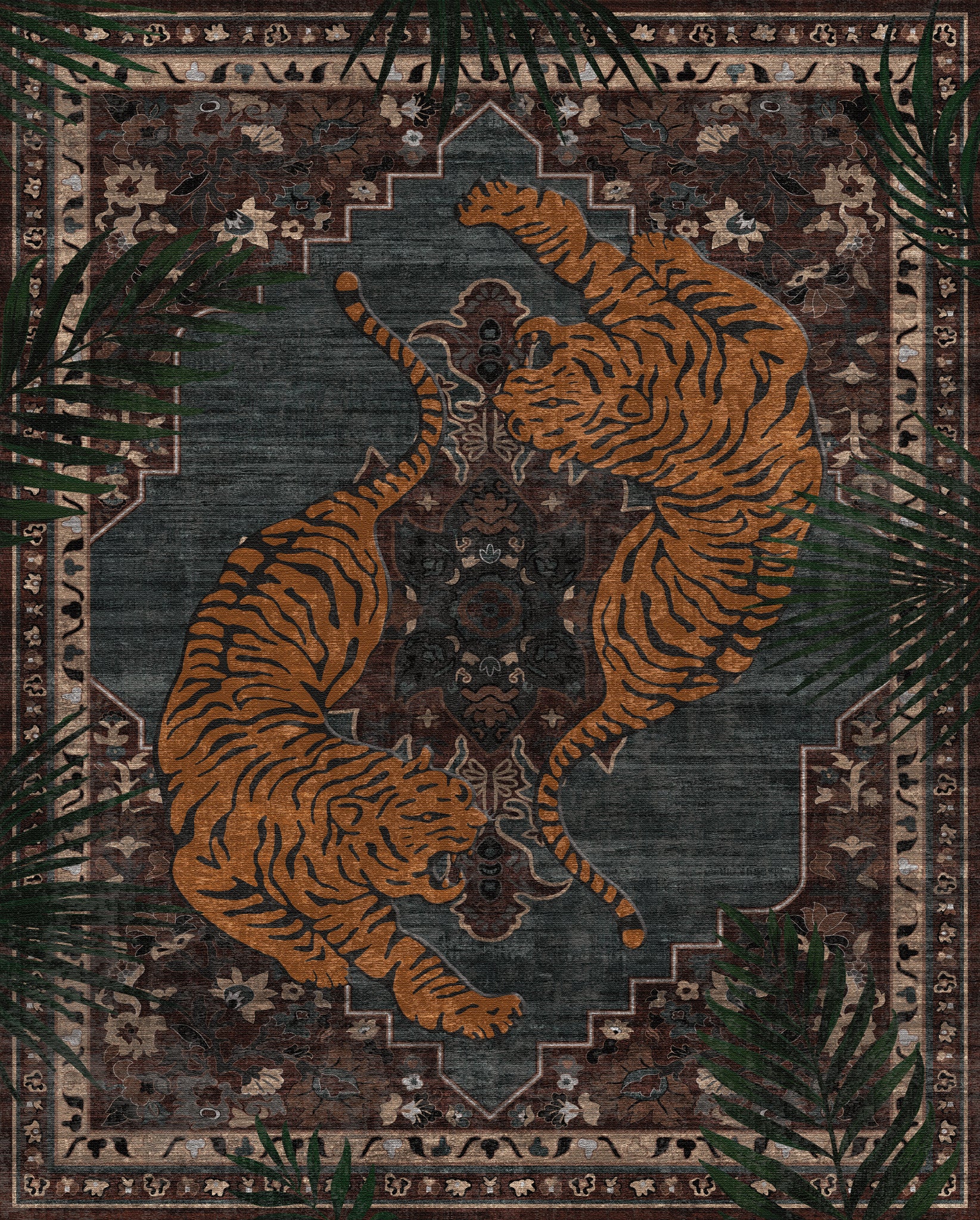 Kai Tropical Tiger Rug