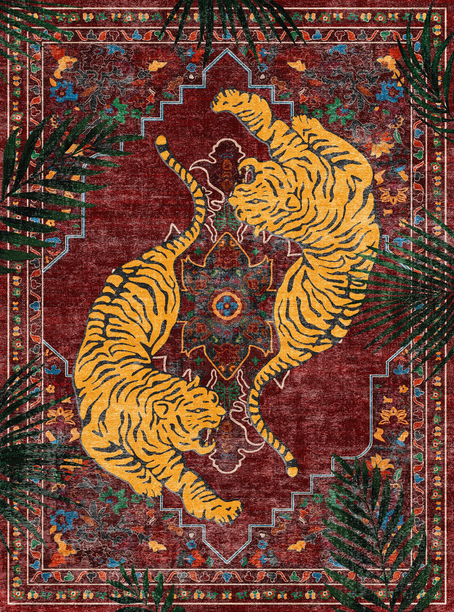 Kai Tropical Tiger Rug