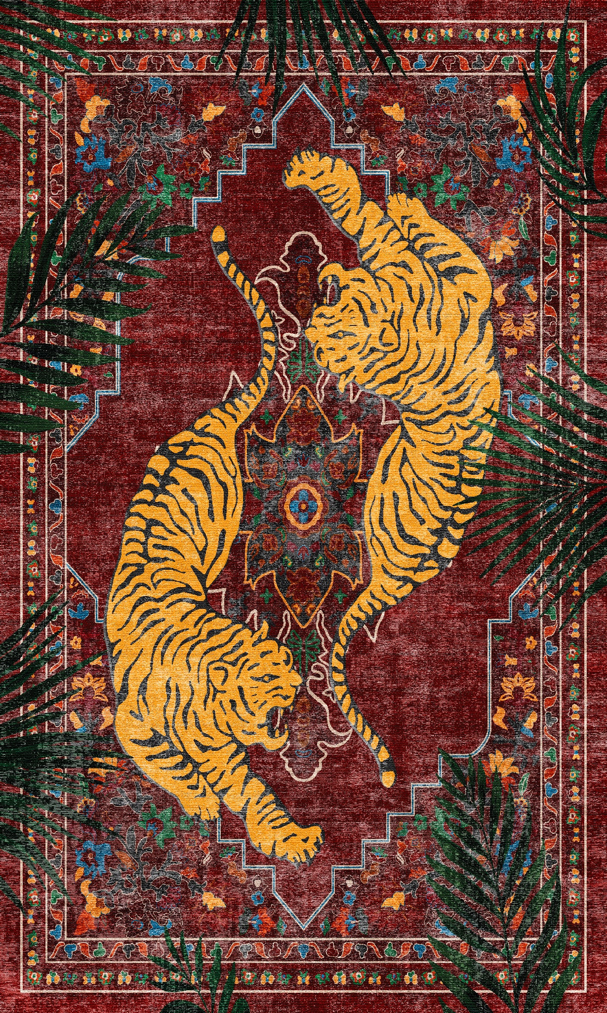 Kai Tropical Tiger Rug