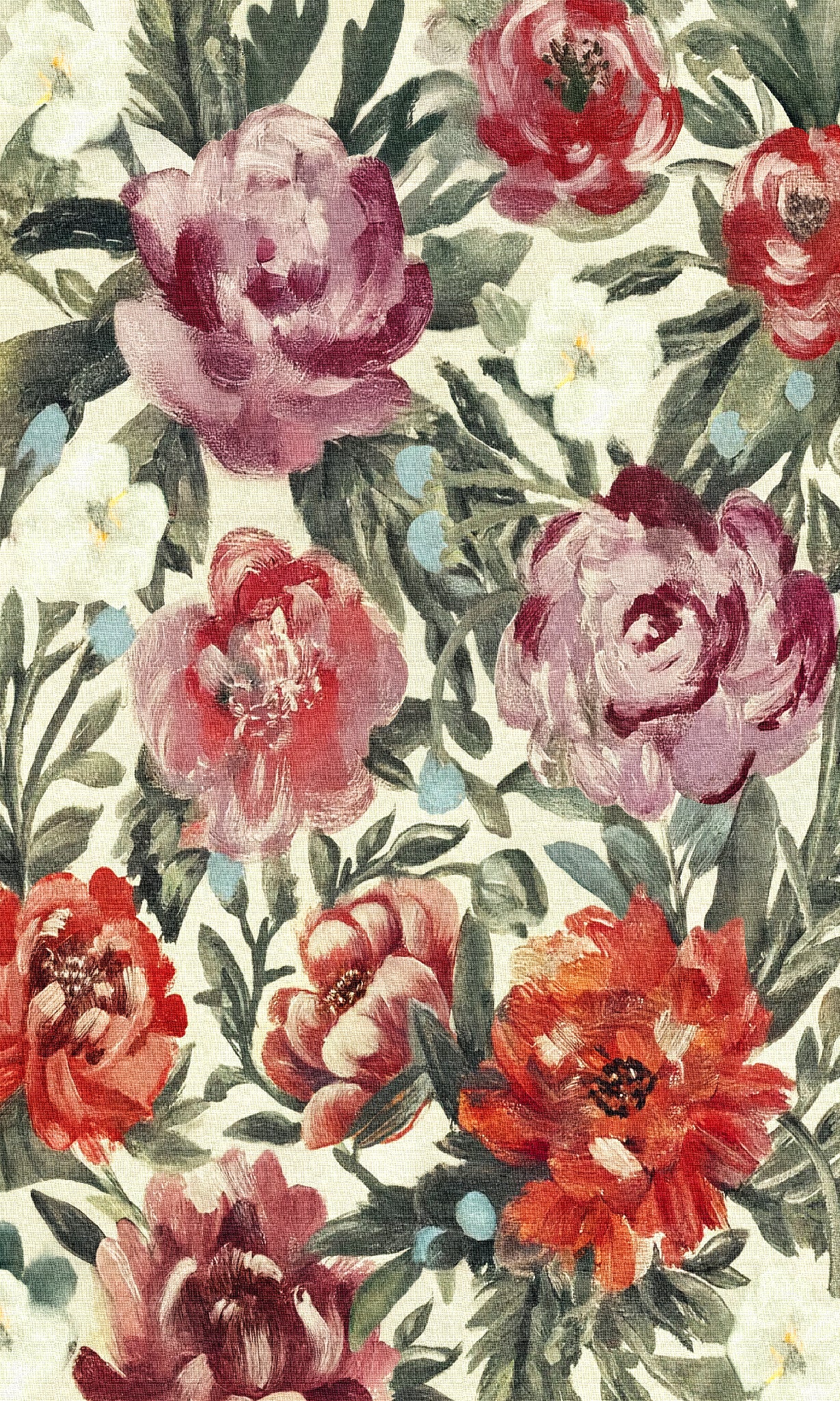 Alice Painted Bloom matta