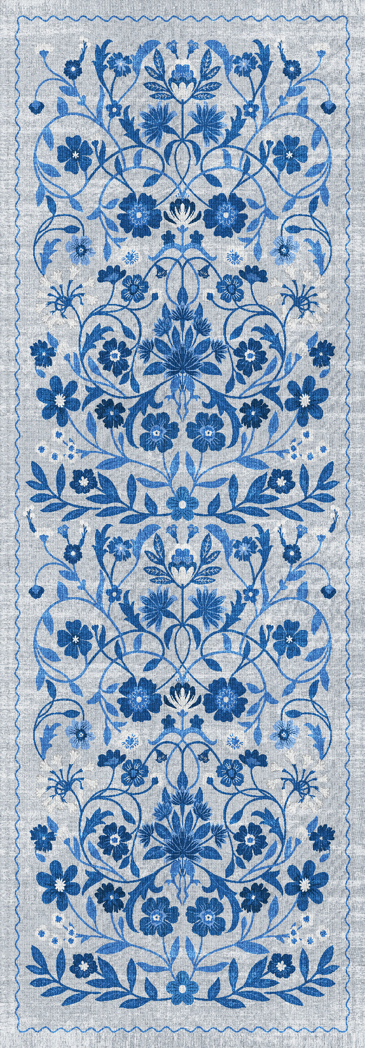 Camille Ботанически цветен килим