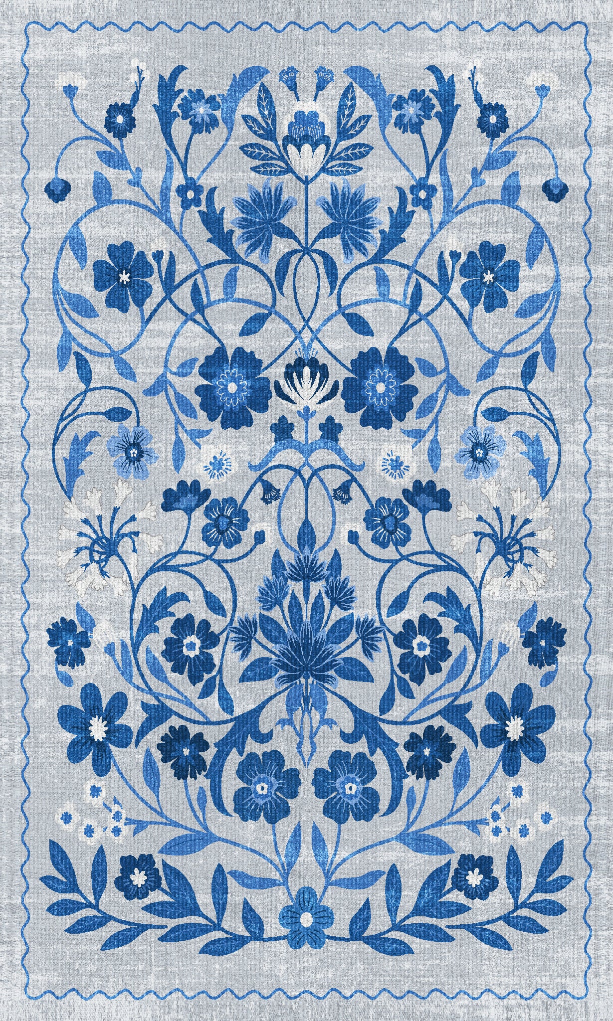 Camille Ботанически цветен килим