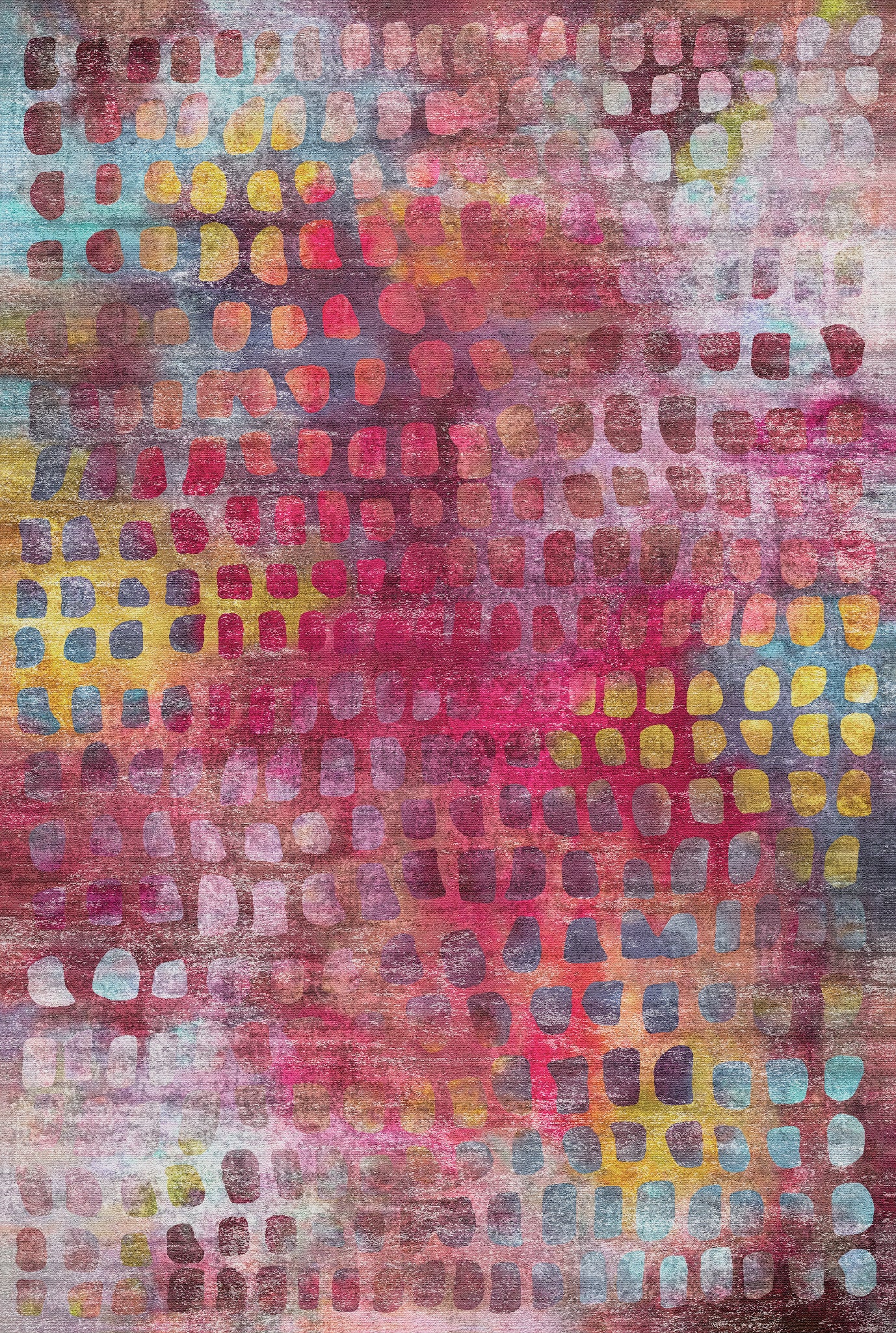 Carolina Konstnärlig rutmatta