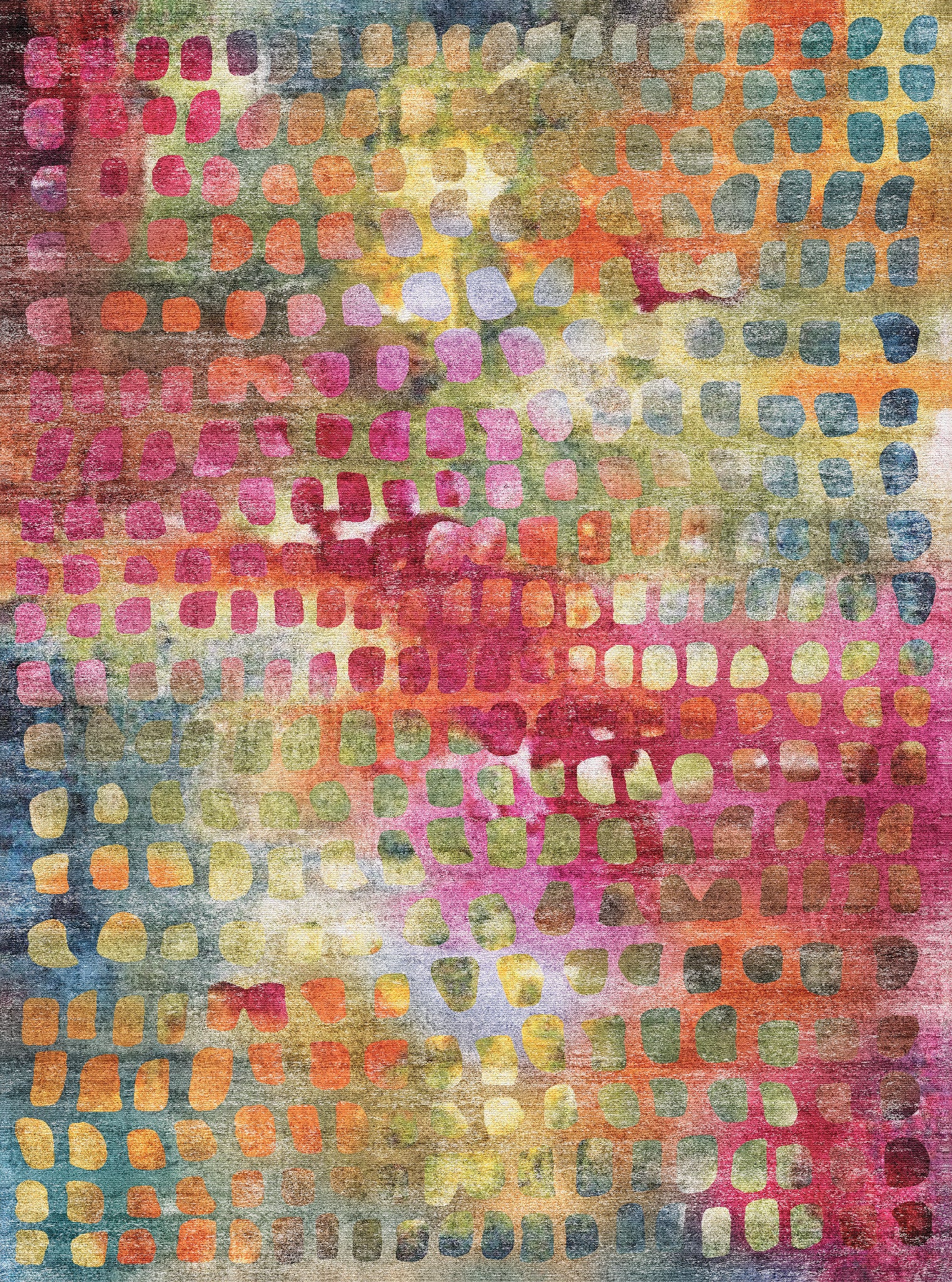 Carolina Konstnärlig rutmatta