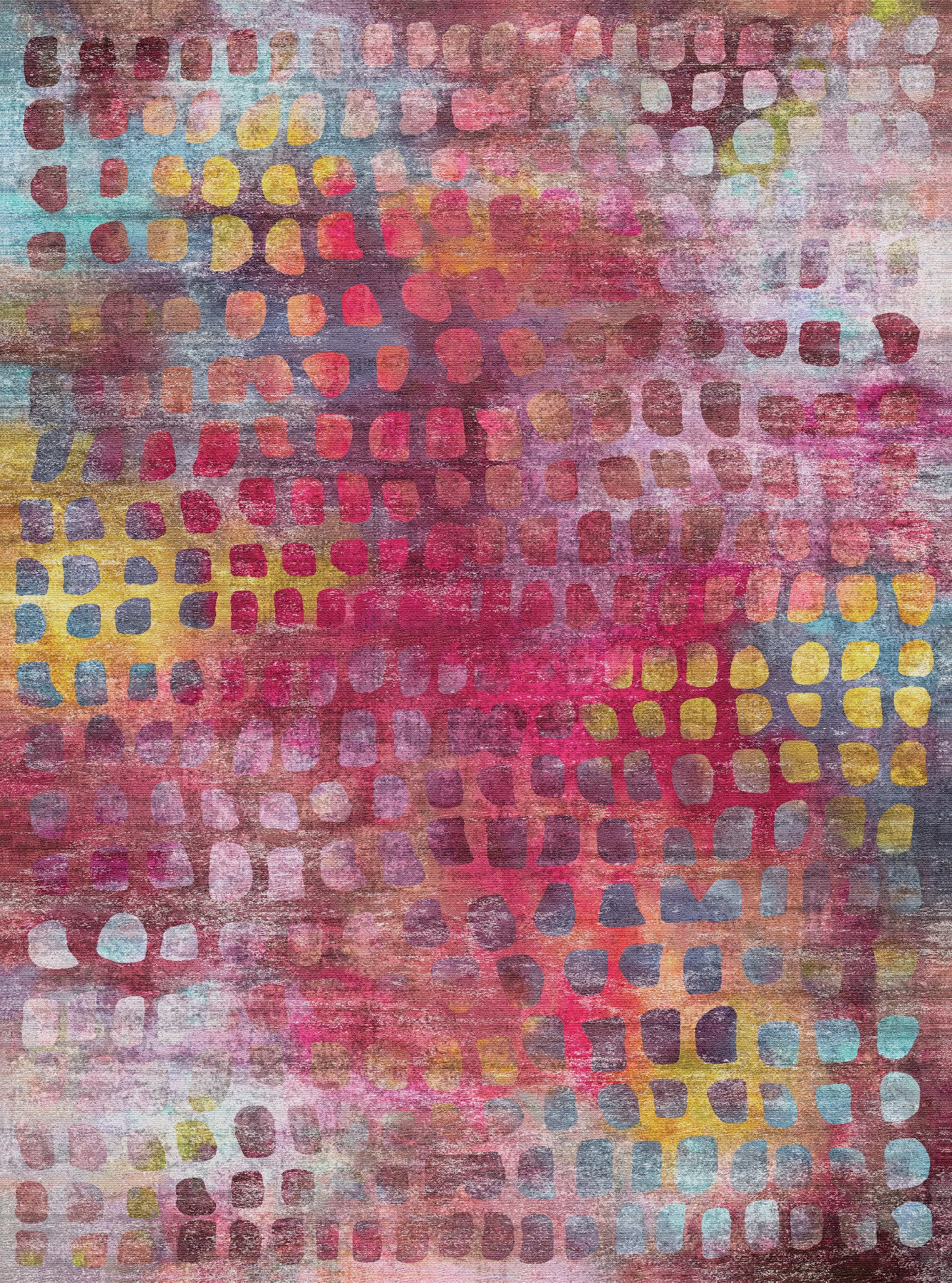 Carolina Konstnärlig rutmatta