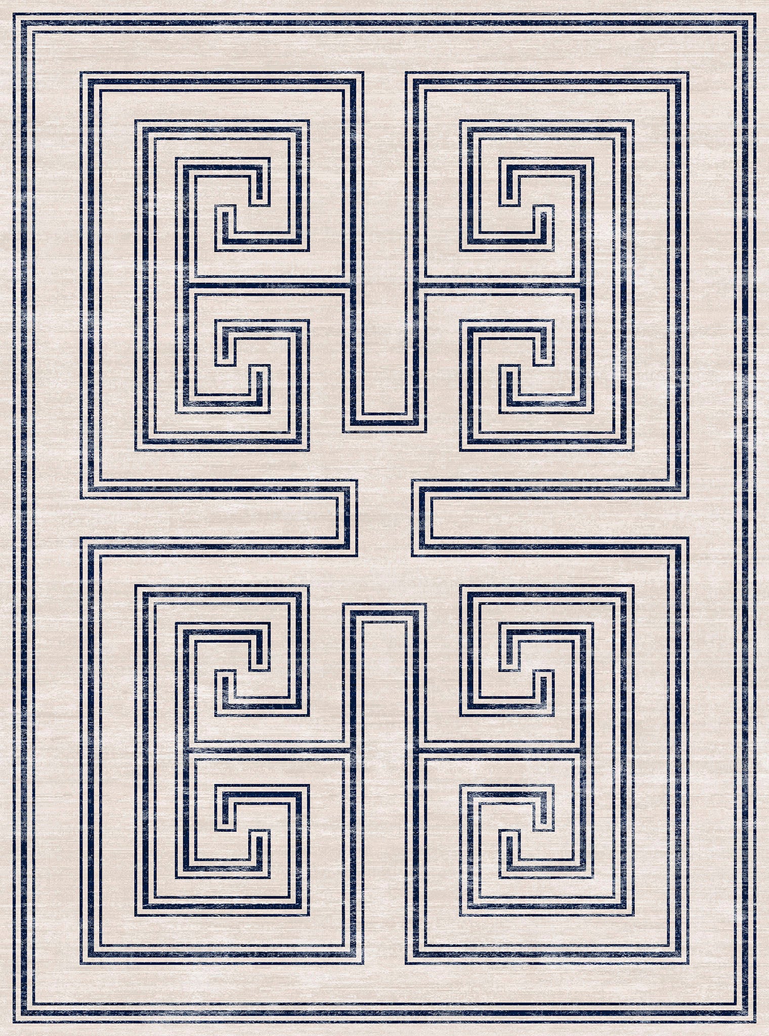 Cala Tapete Geométrico Contemporâneo