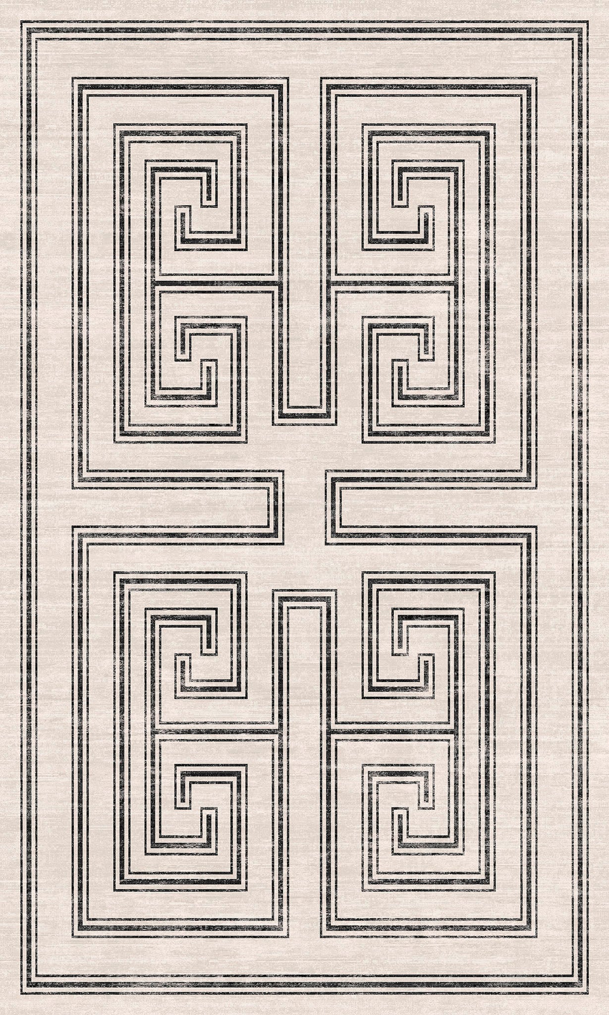 Cala Tapete Geométrico Contemporâneo