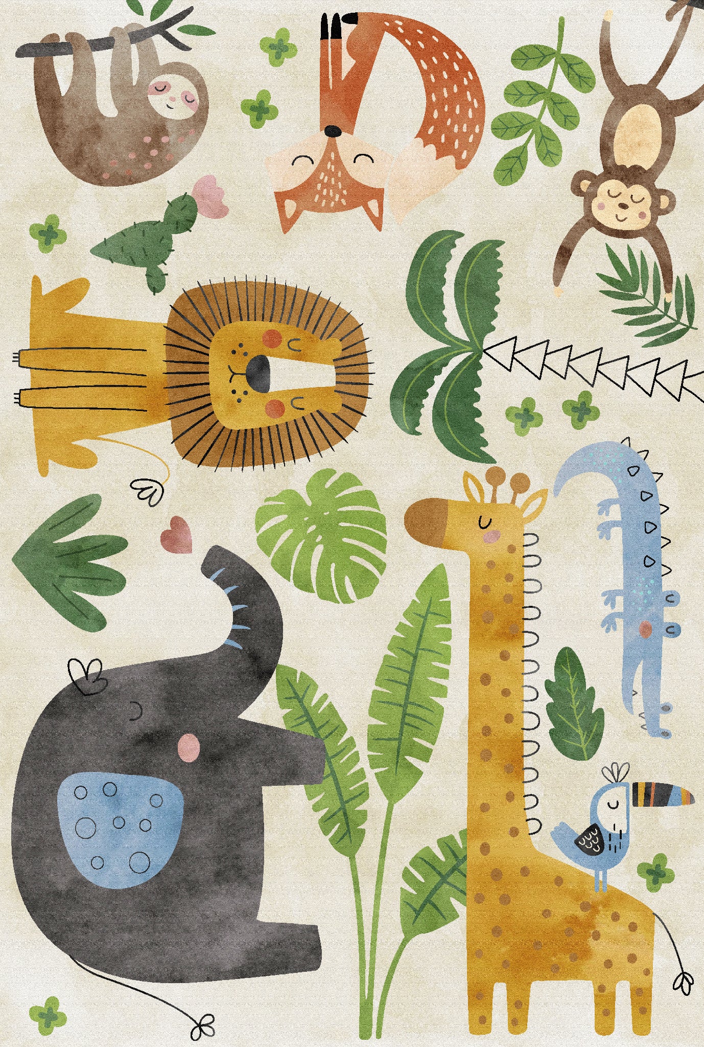 Tom Килимче за приключения в джунглата