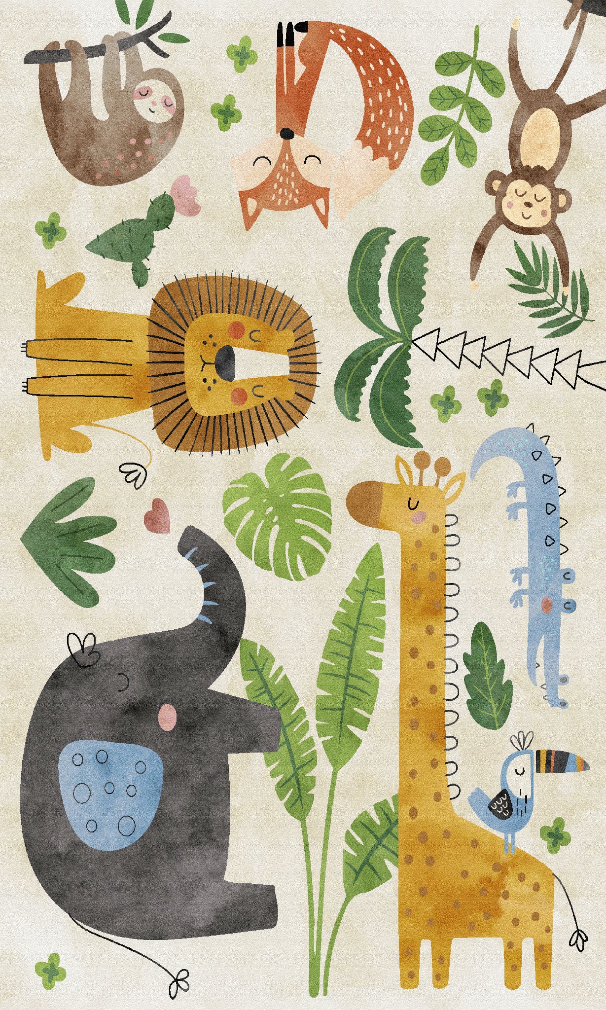 Tom Килимче за приключения в джунглата