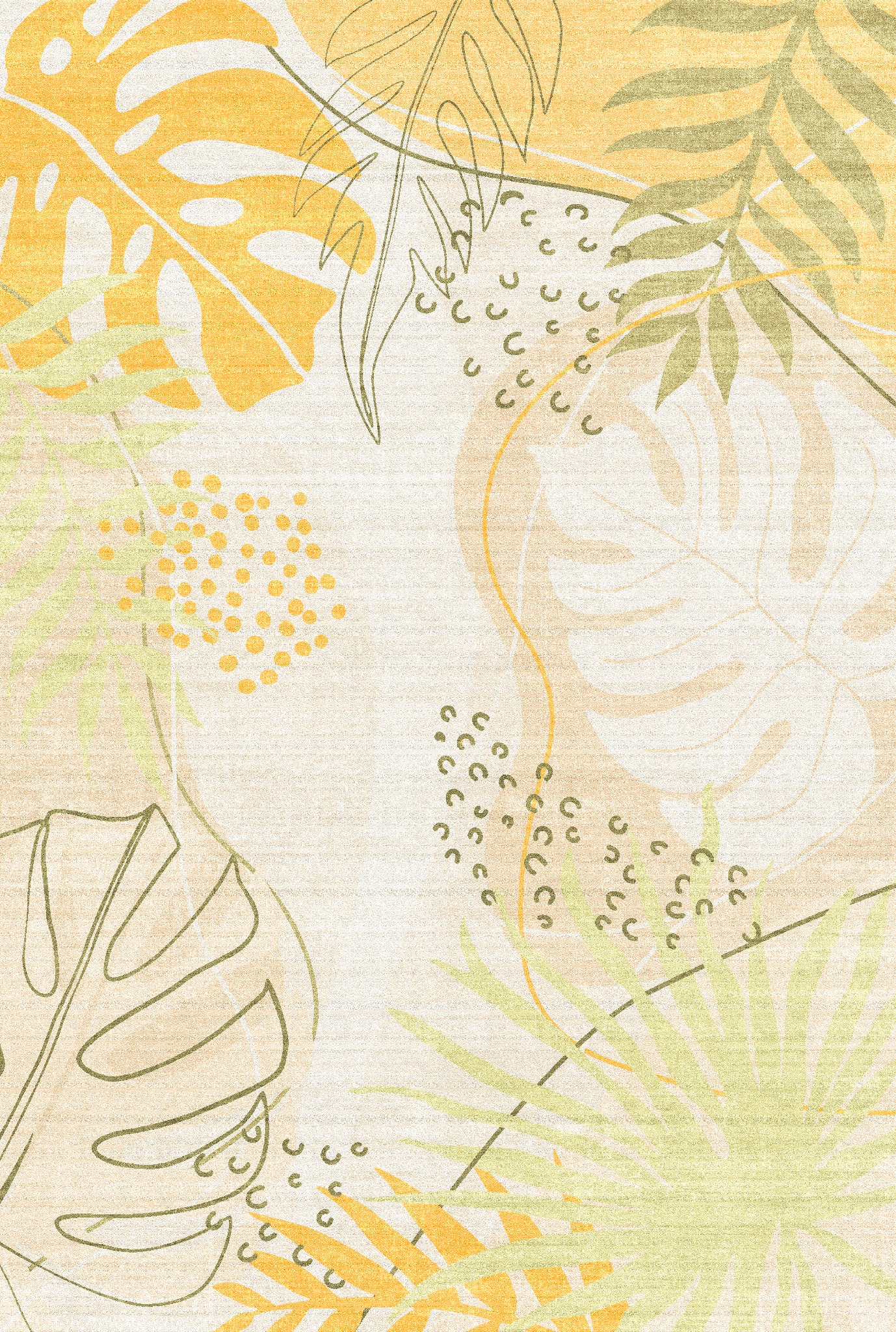 Renee Modern tropisk matta