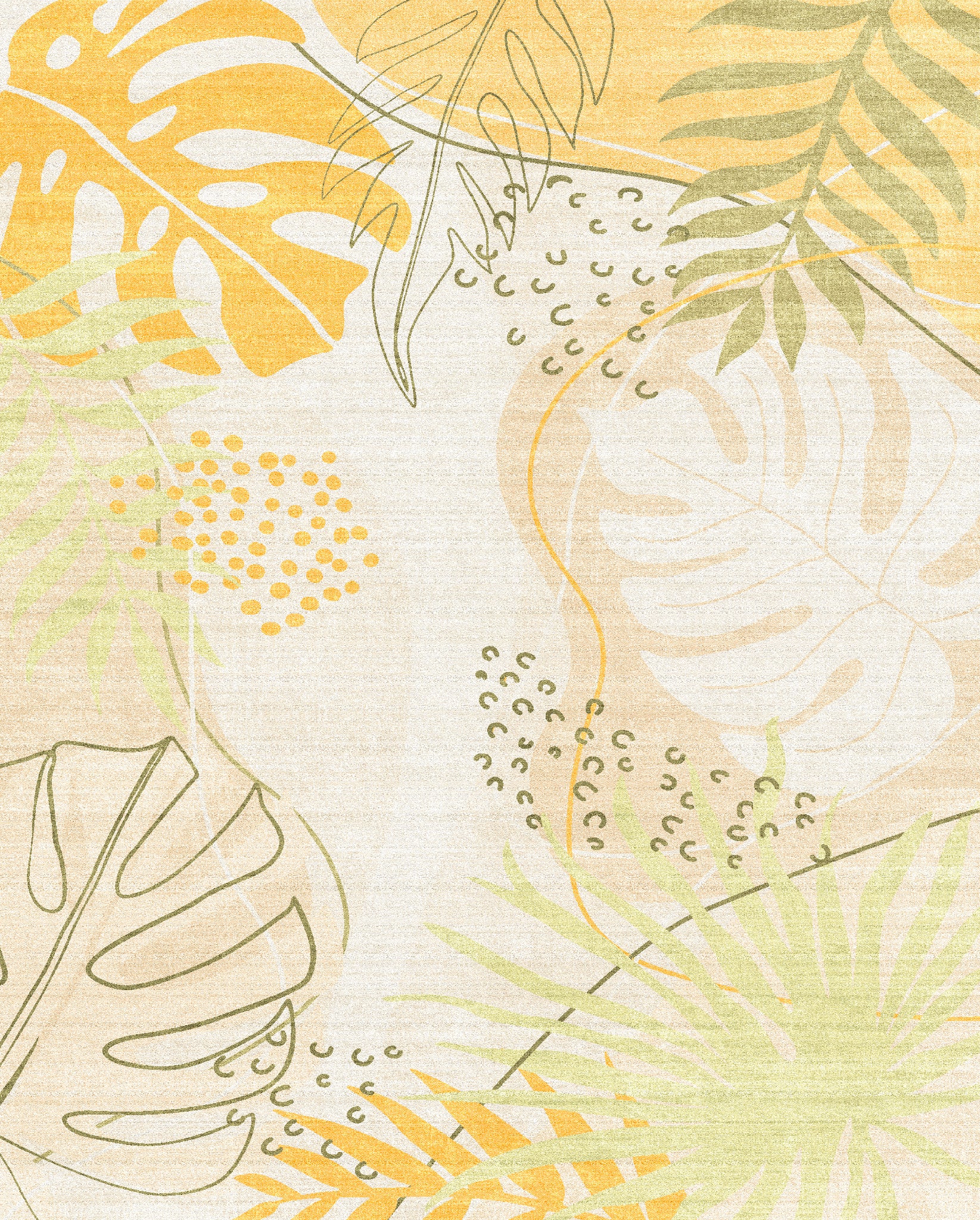 Renee Modern tropisk matta