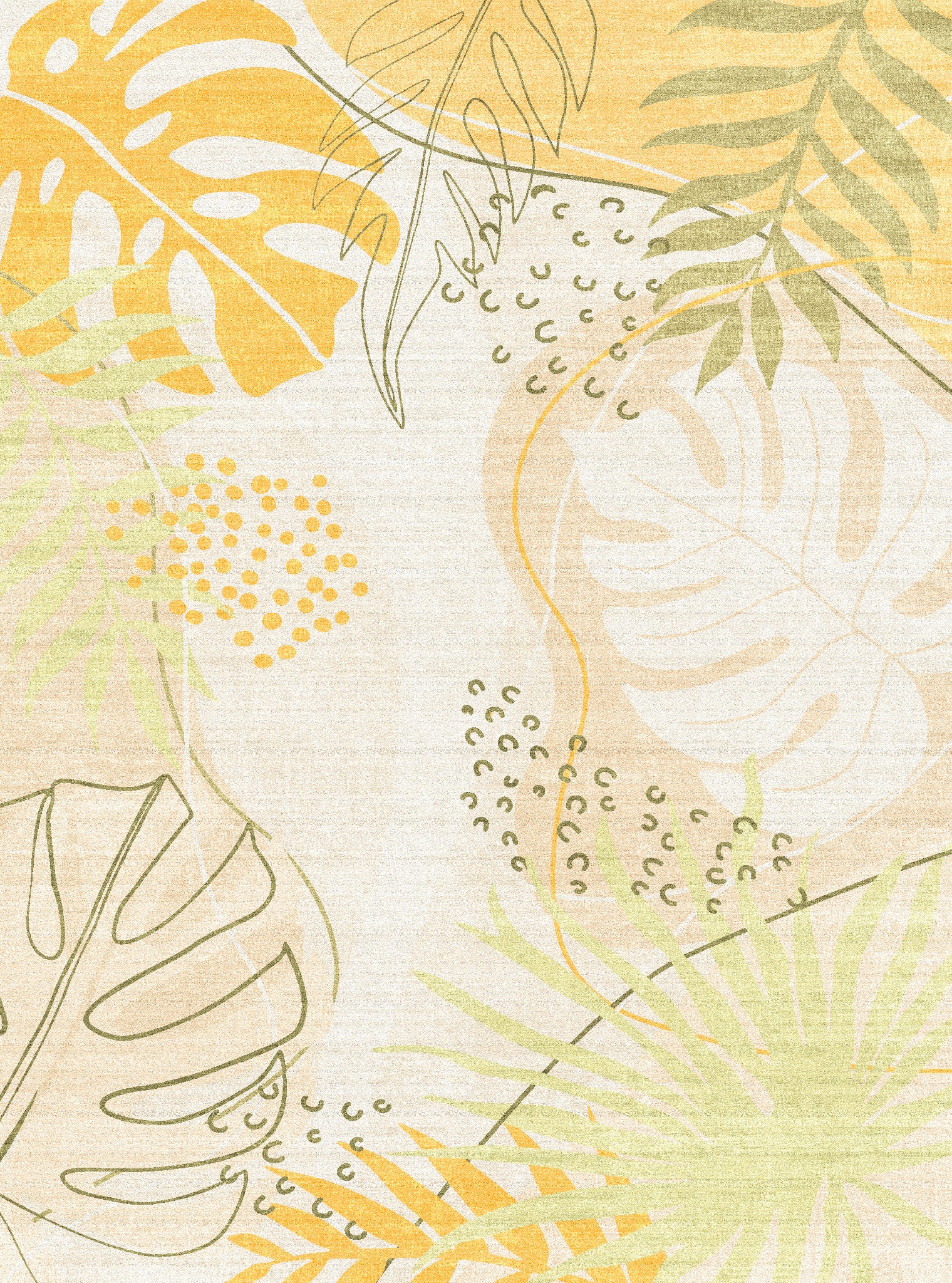 Renee Modern tropisk matta