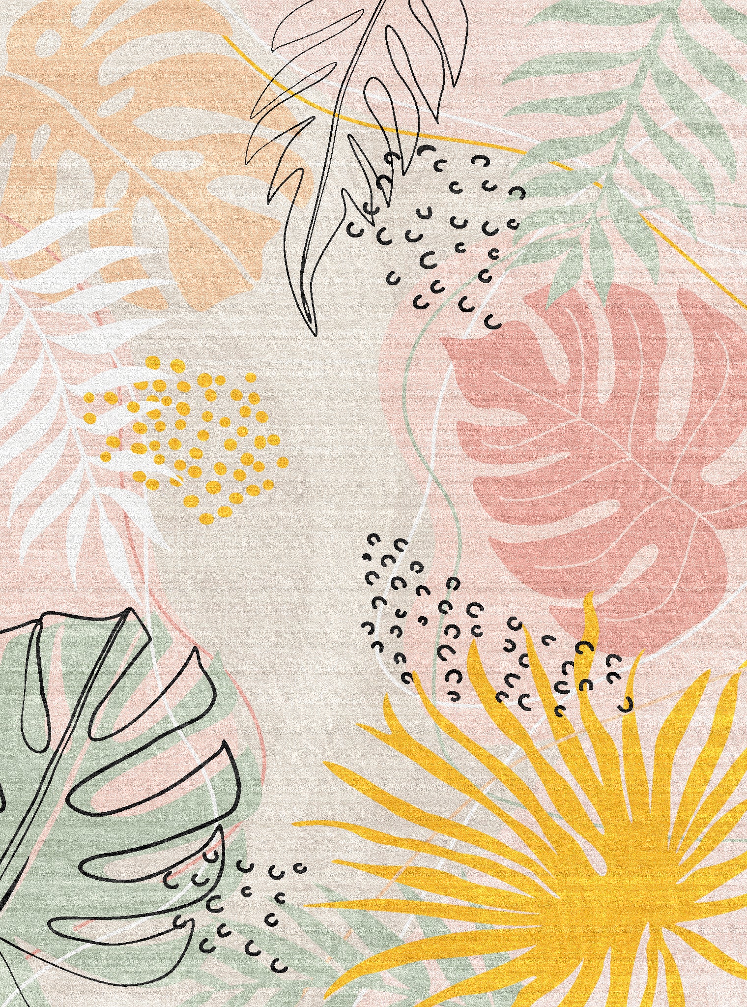 Renee Modern Tropical Rug