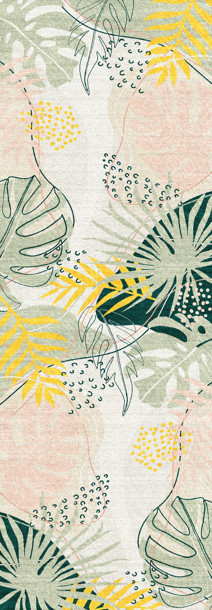 Renee Modern tropisk matta