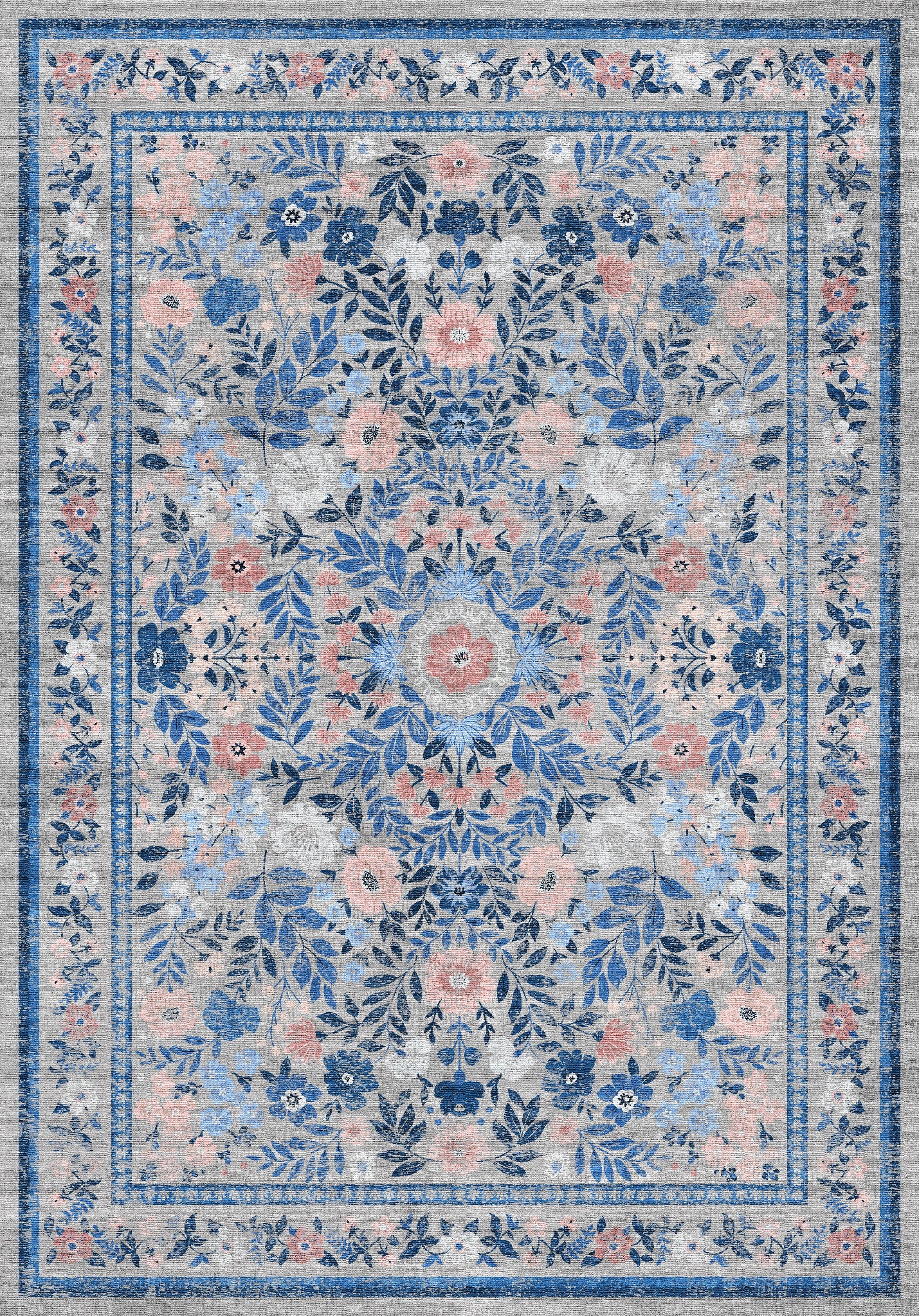 Olivia Vintage Floral Rug