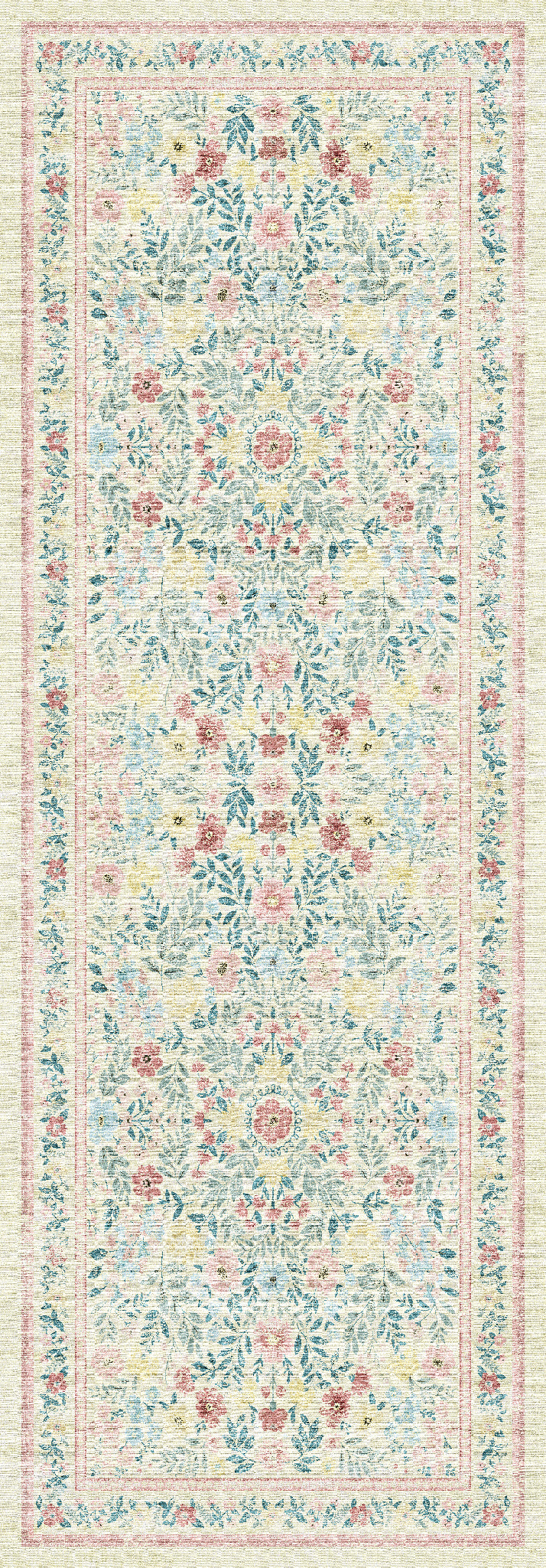 Olivia Vintage Floral Rug