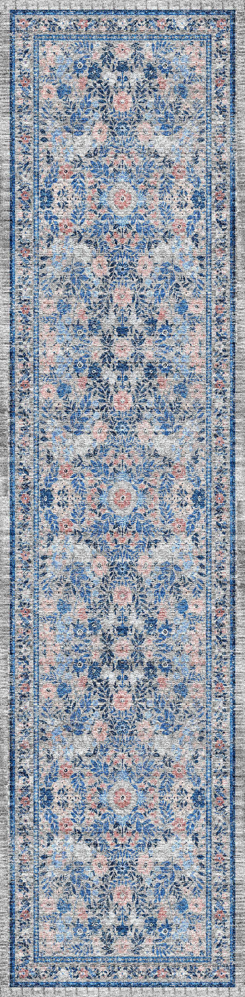 Olivia Tapis floral vintage