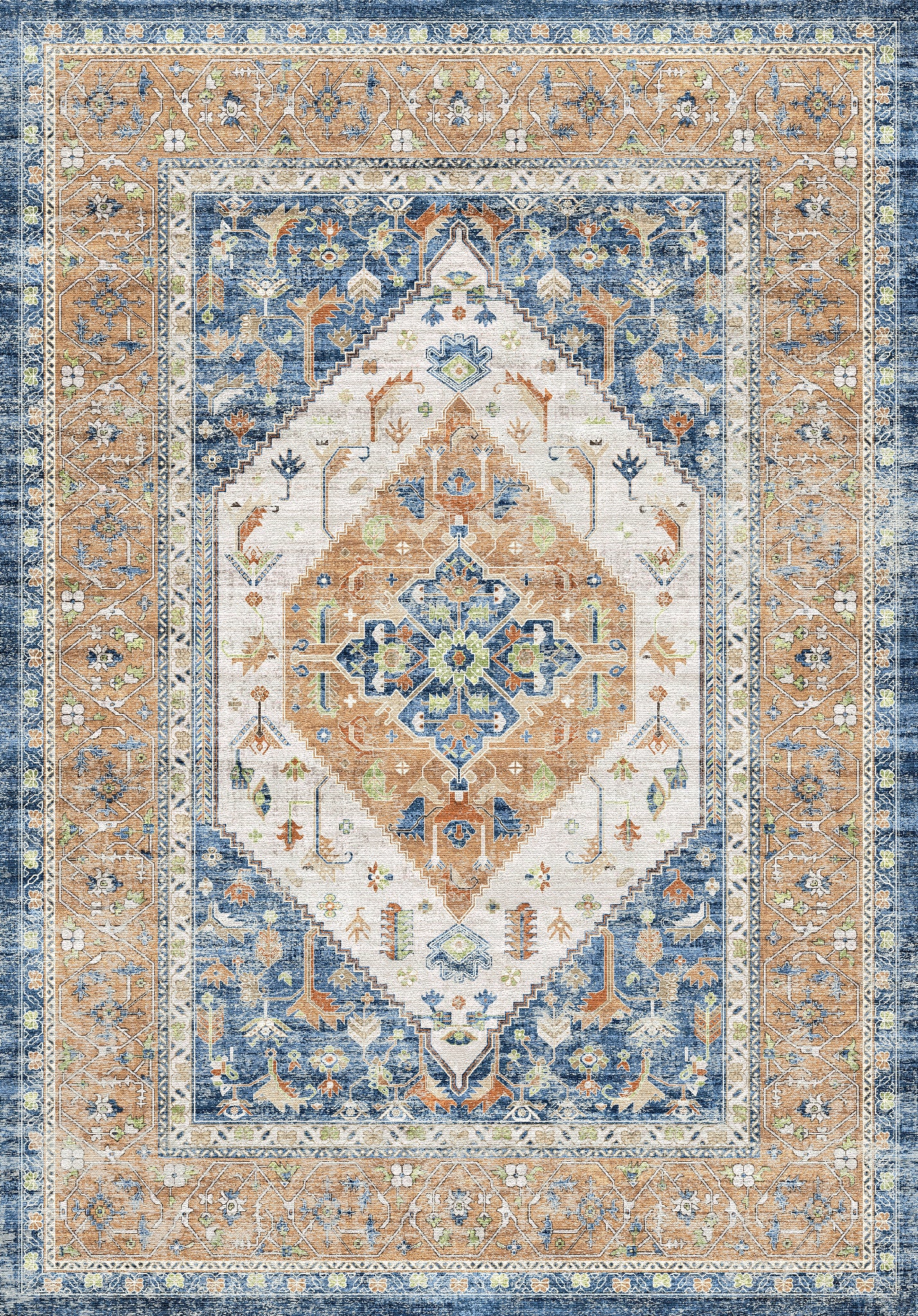Emme Vintage Medallion Rug