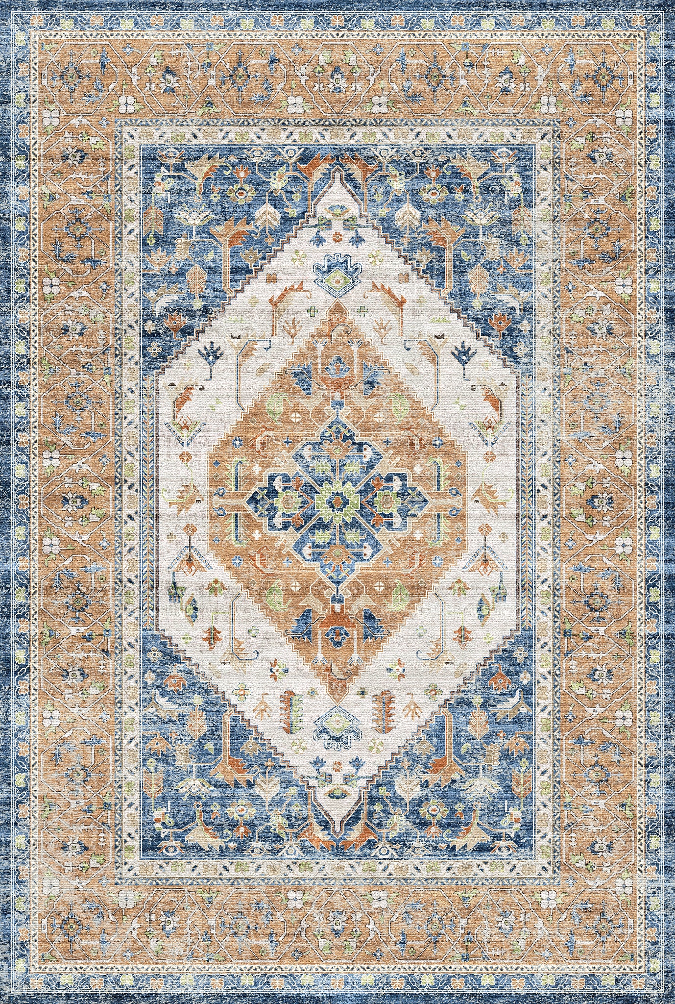 Emme Vintage Medallion Rug