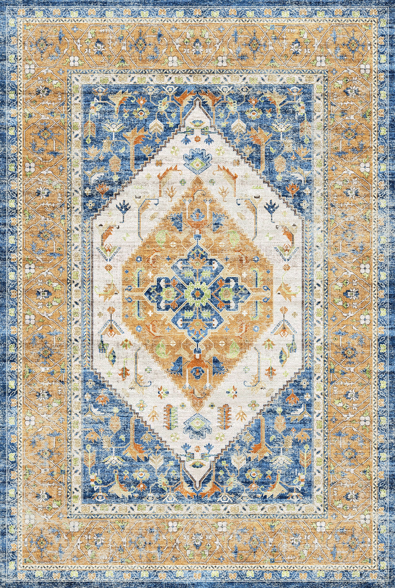 Emme Vintage Medallion Rug