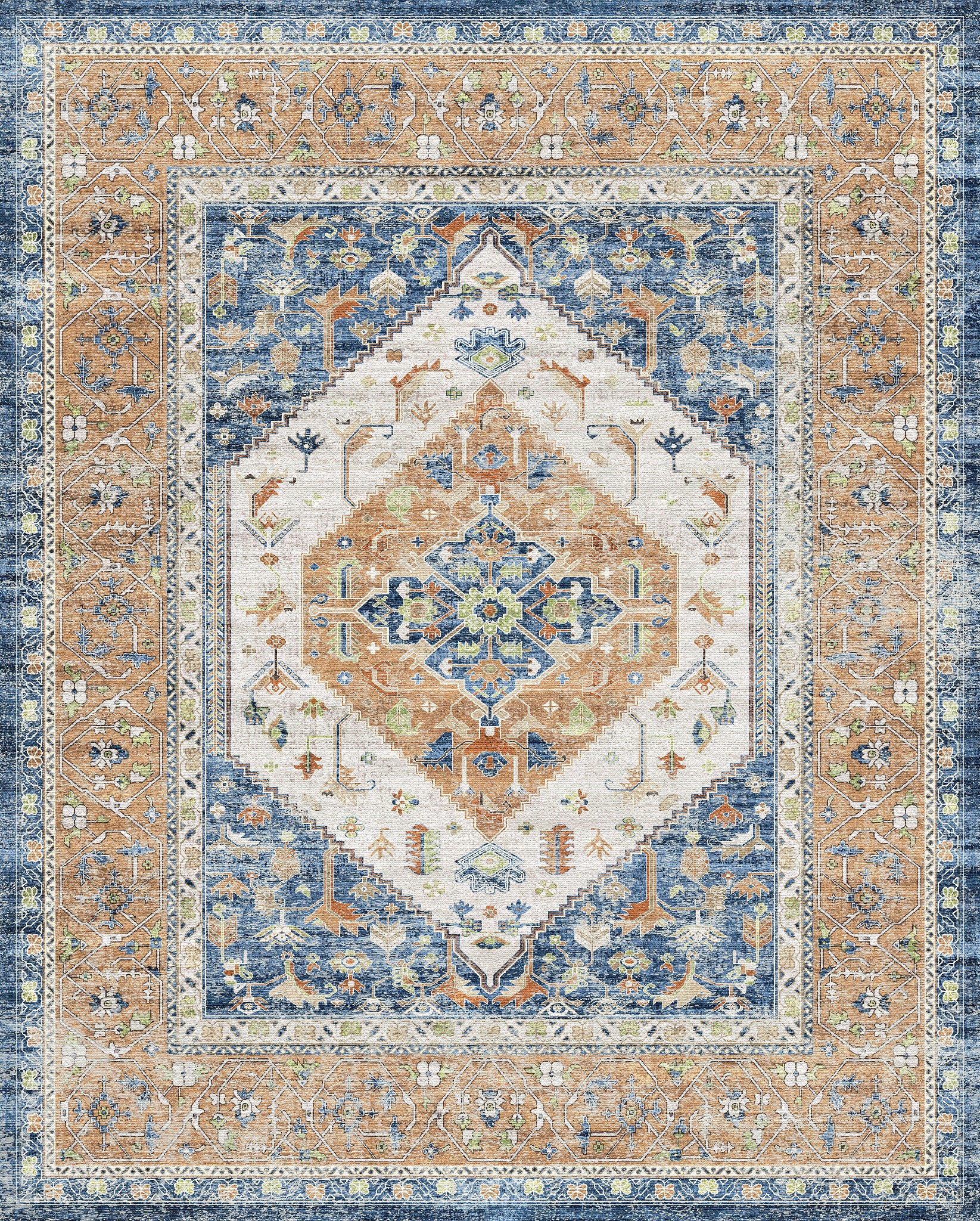 Emme Vintage Medallion Rug