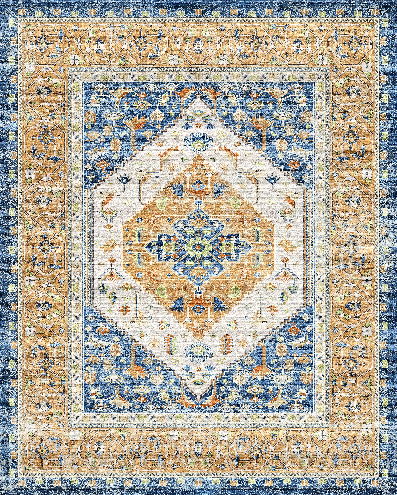 Emme Vintage Medallion Rug