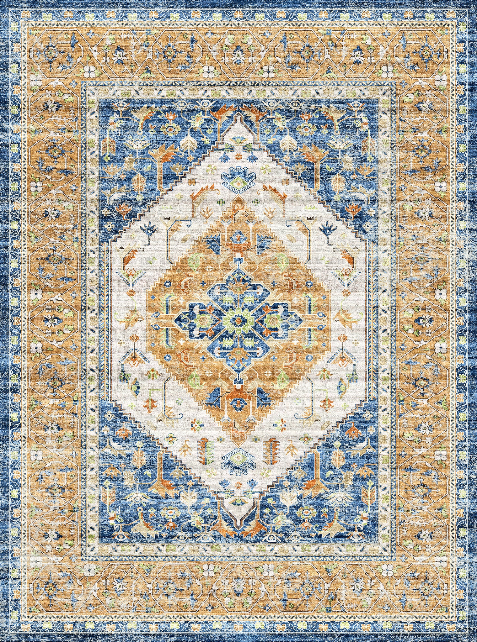 Emme Vintage Medallion Rug