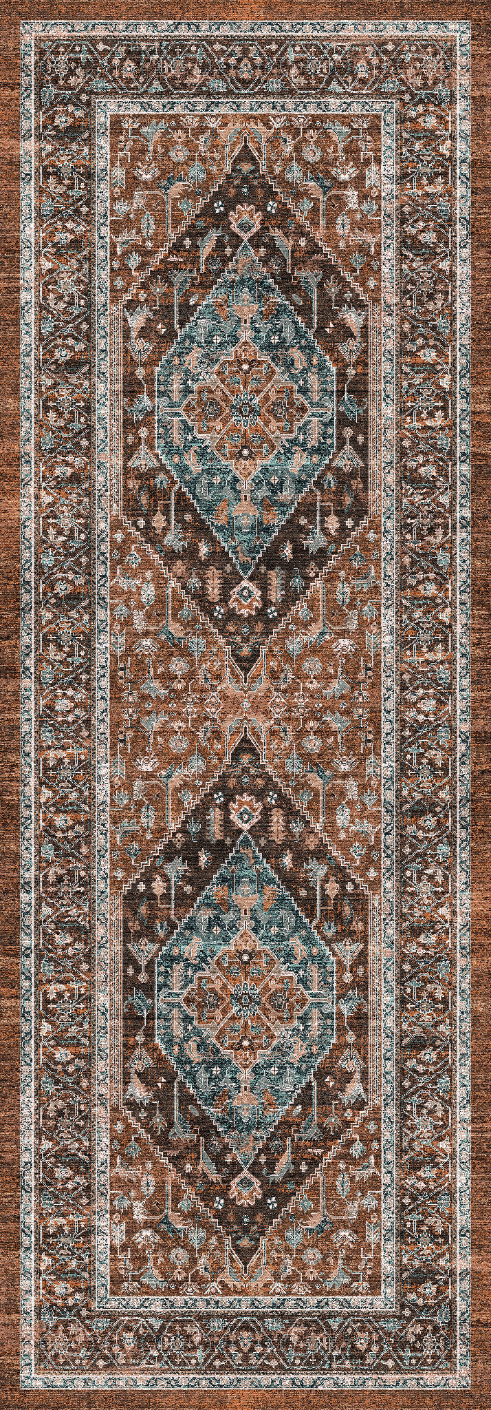 Emme Vintage Medallion Rug