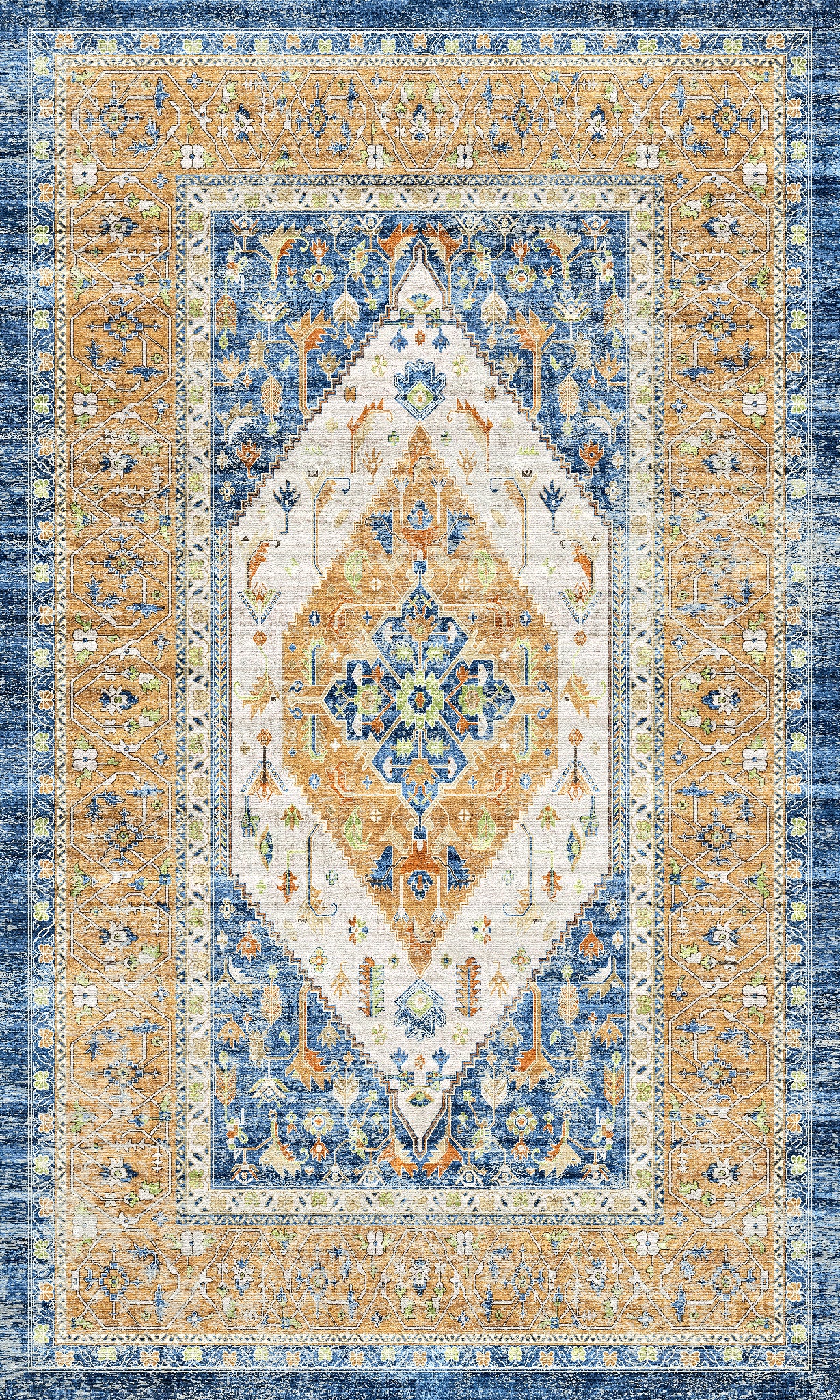 Emme Vintage Medallion Rug
