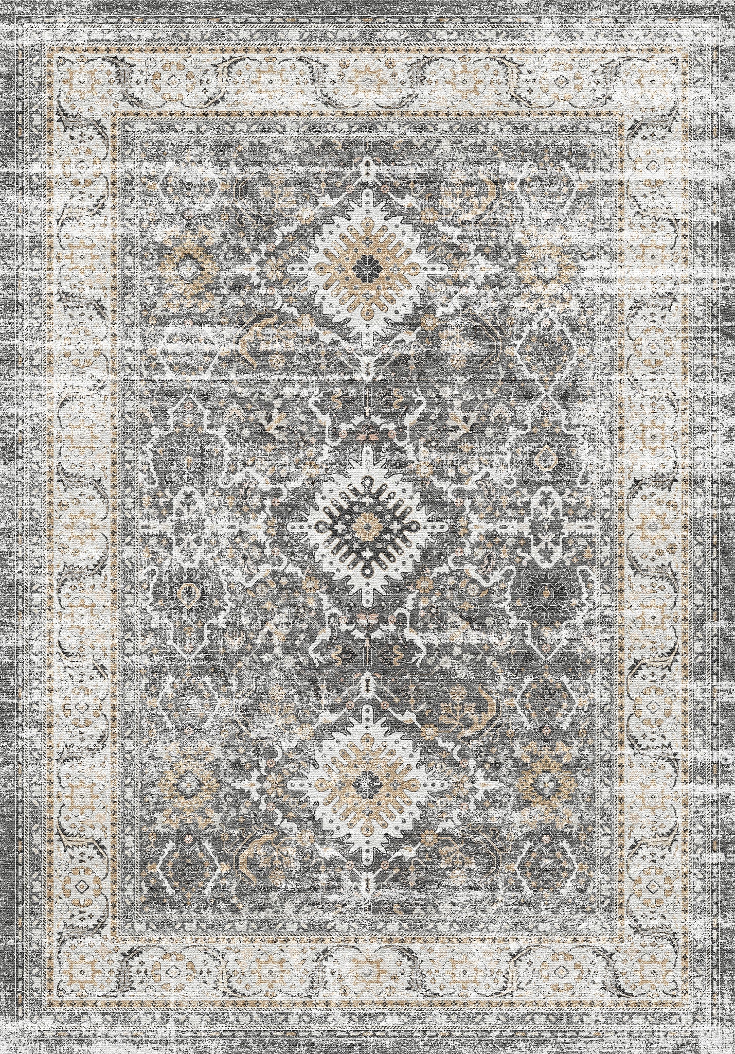 Bethany Vintage-Medaillon-Teppich