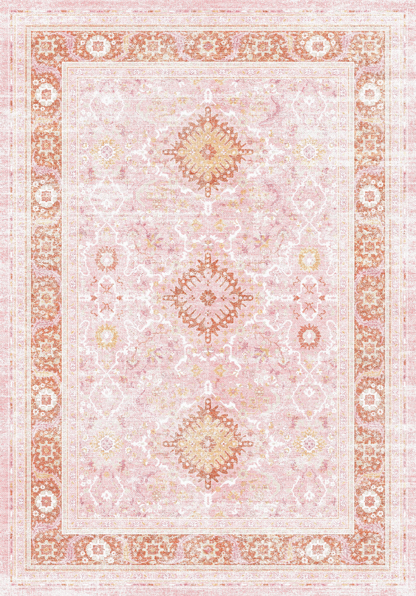 Bethany Vintage-Medaillon-Teppich