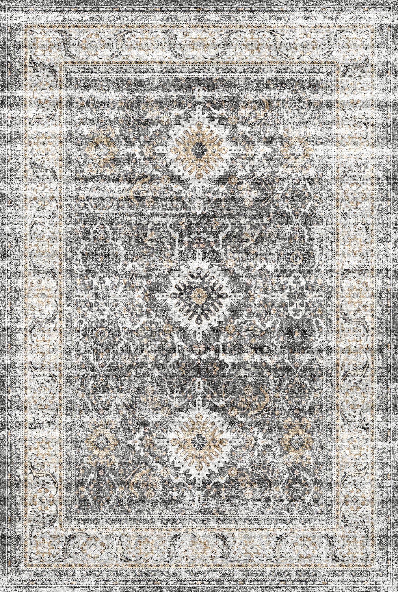 Bethany Vintage-Medaillon-Teppich