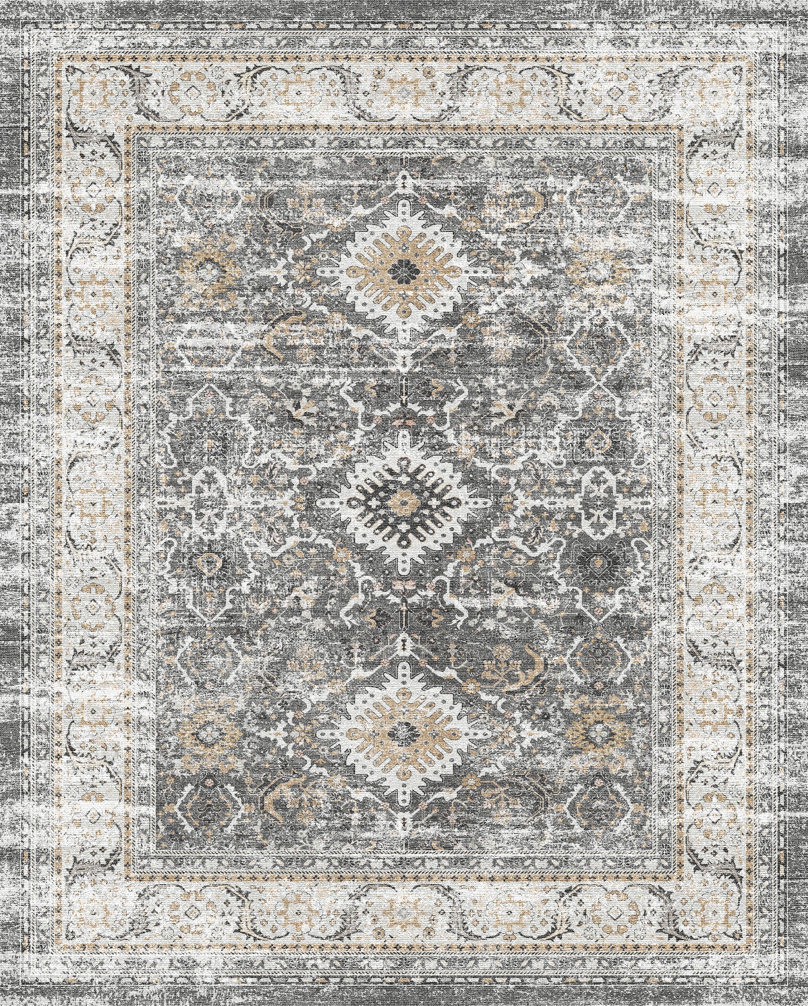 Bethany Vintage-Medaillon-Teppich