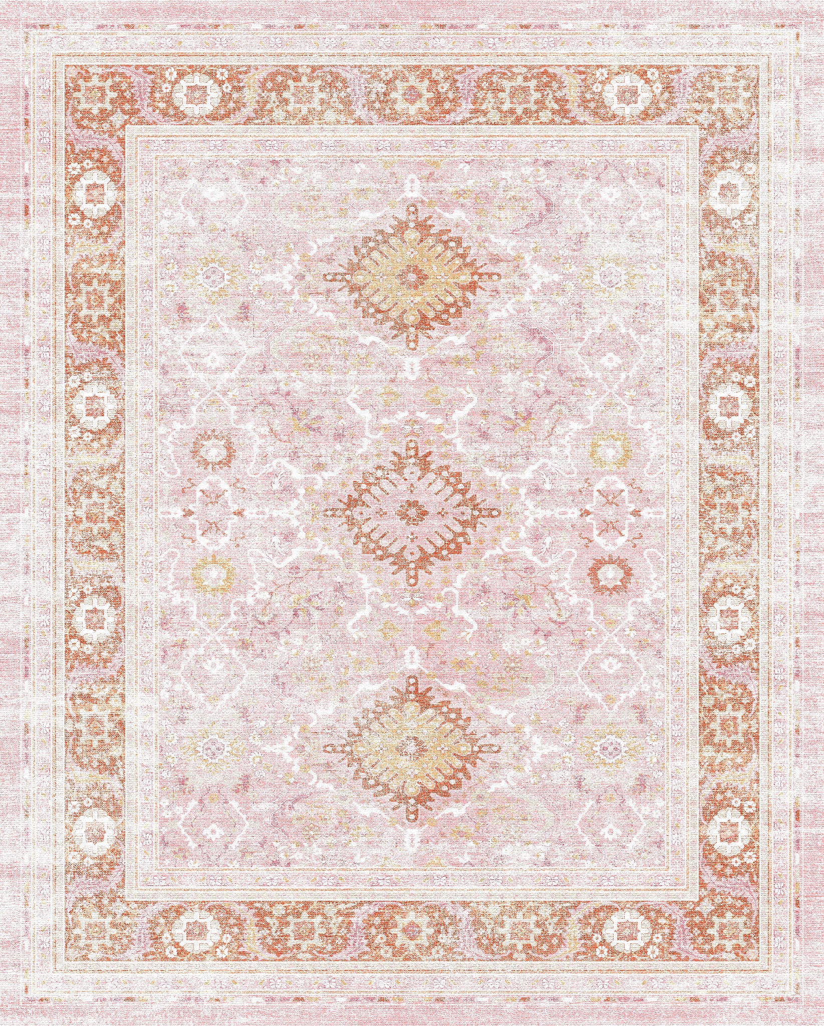 Bethany Vintage-Medaillon-Teppich
