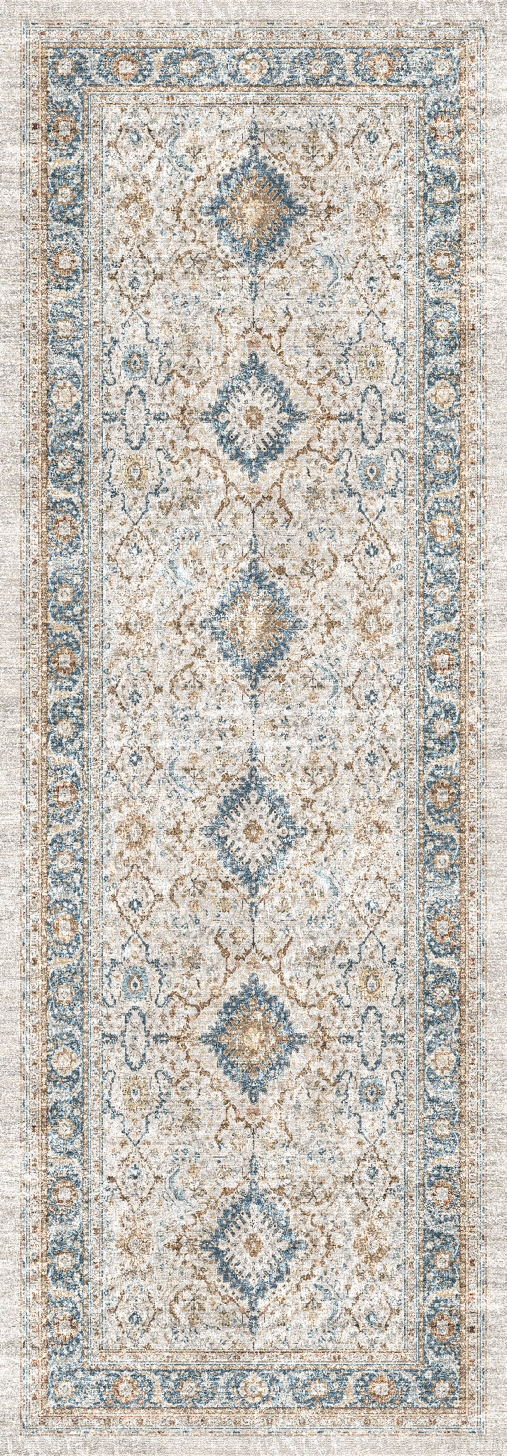 Bethany Vintage-Medaillon-Teppich