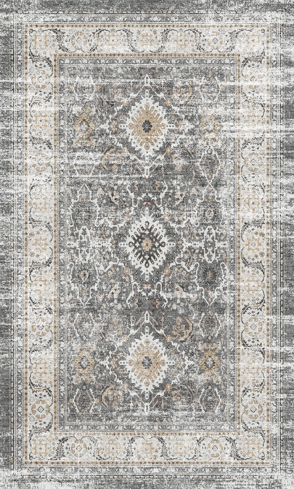 Bethany Vintage-Medaillon-Teppich