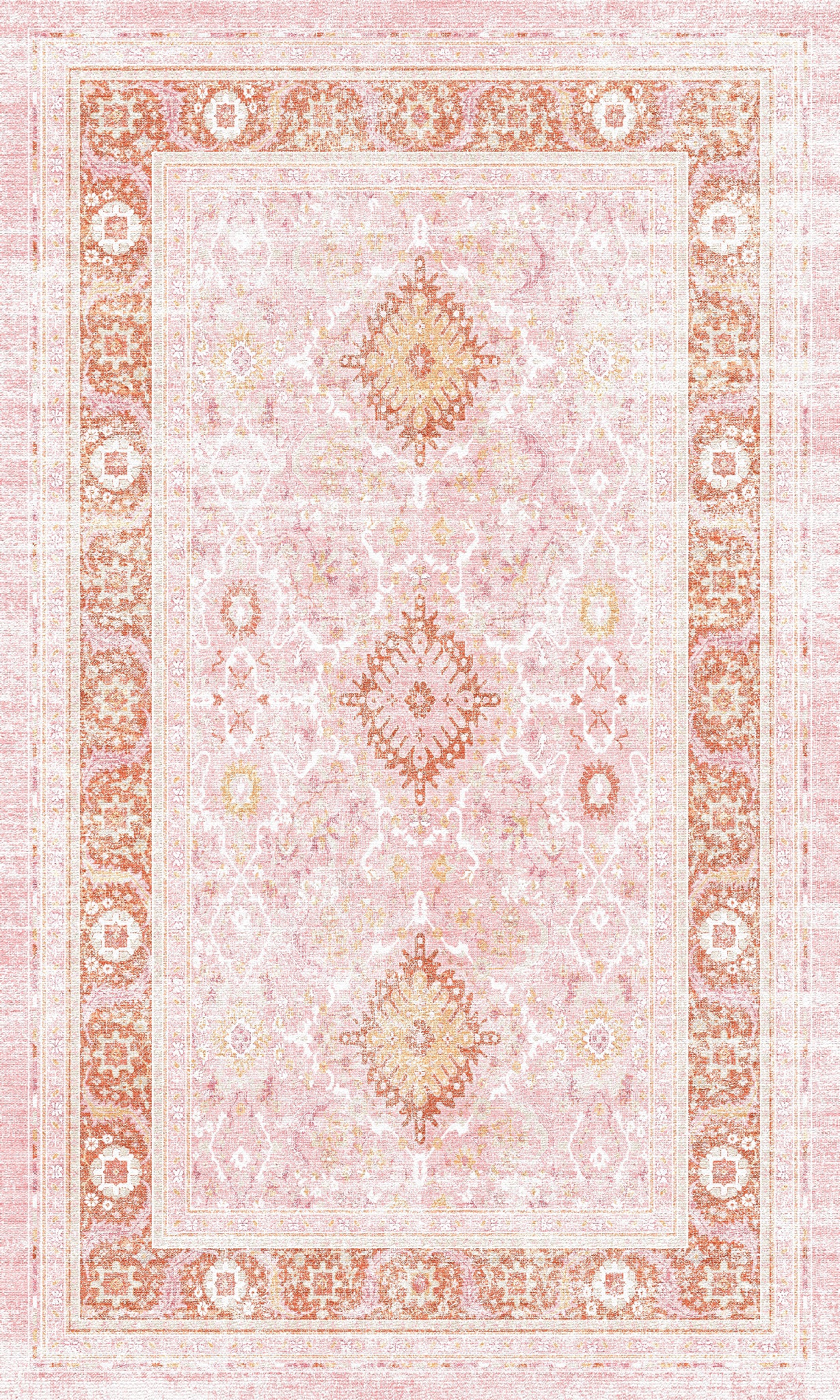 Bethany Vintage-Medaillon-Teppich