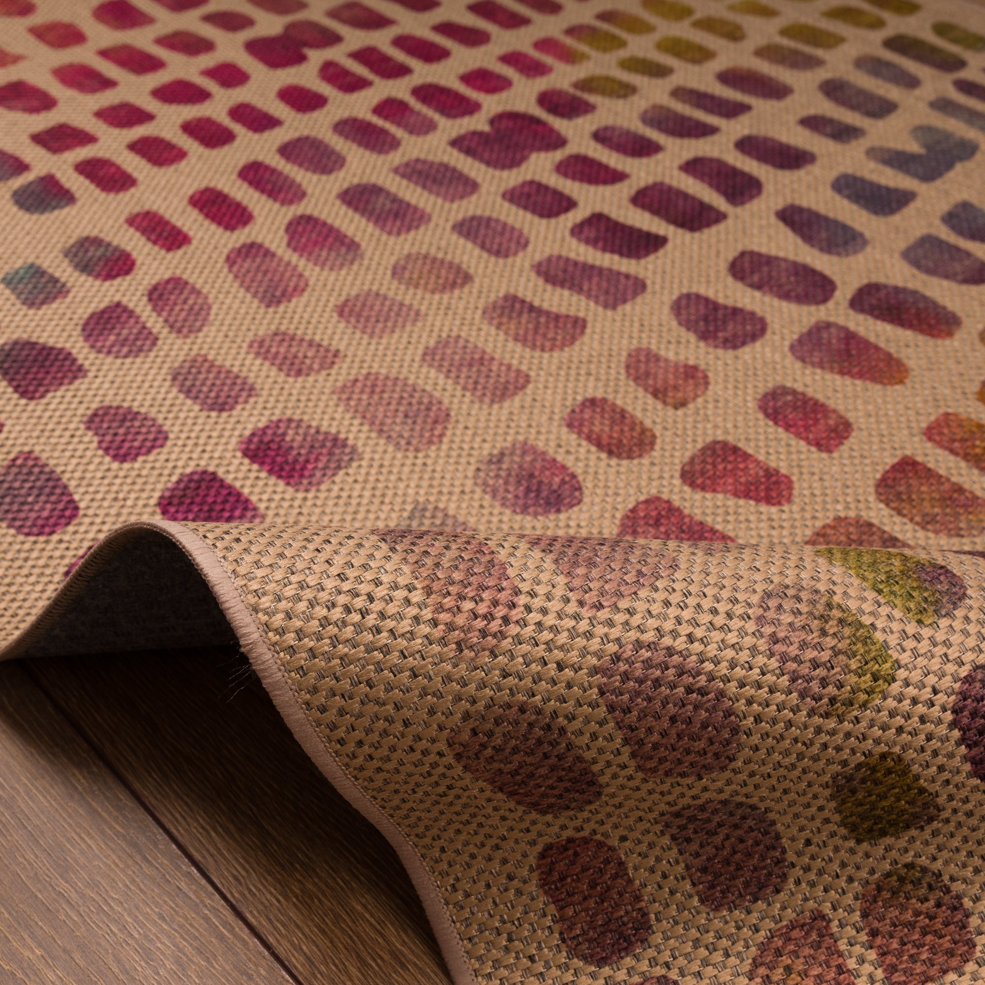Antonia Abstract Dot Outdoor Rug – Multicolor