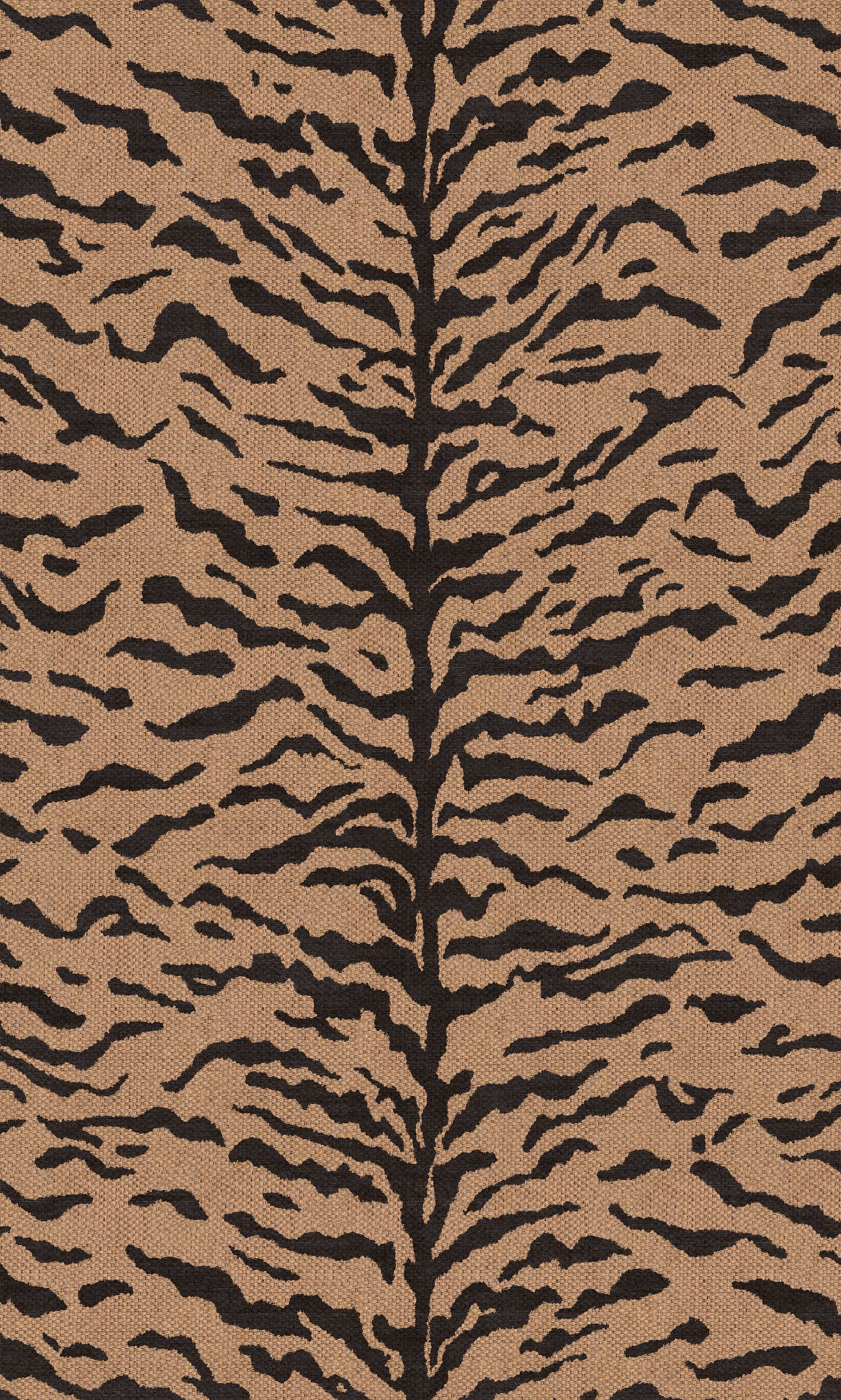 Jana Zebra Stripe Outdoor Rug – Black – 90x150
