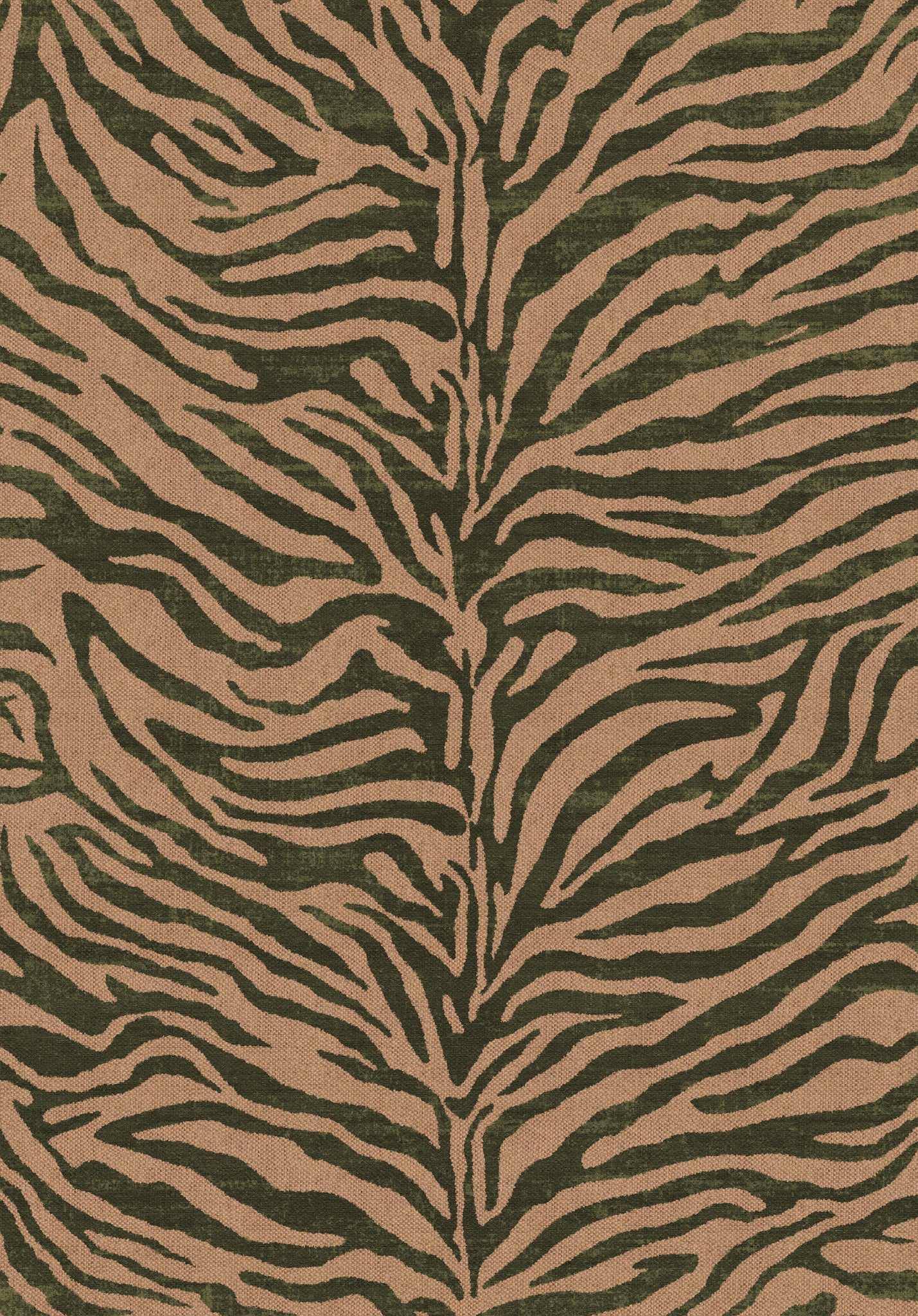 Kiley Zebra Stripe Outdoor Rug – Green – 150x215